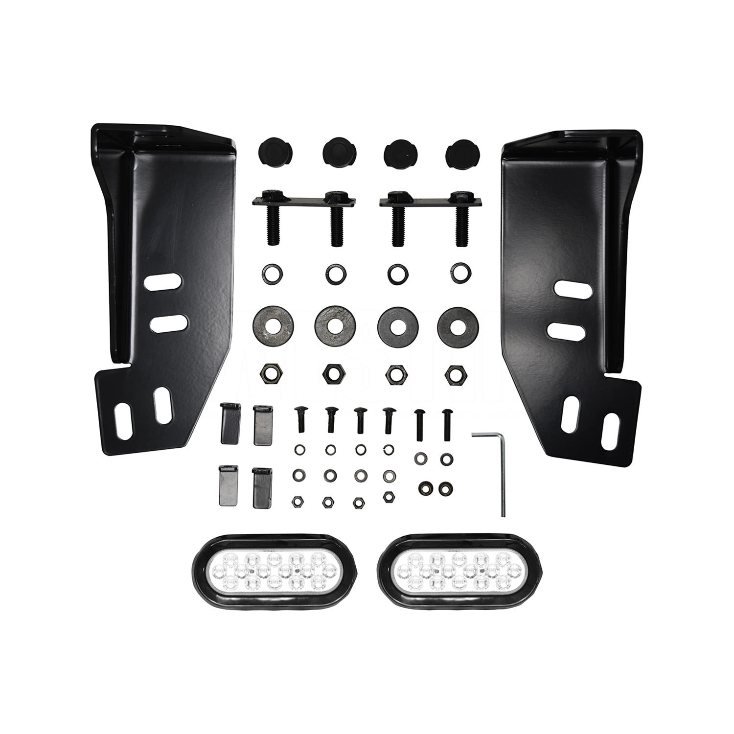 Westin 17-21 Ford F-250/350 HDX Bandit Rear Bumper - Black thumbnail 5