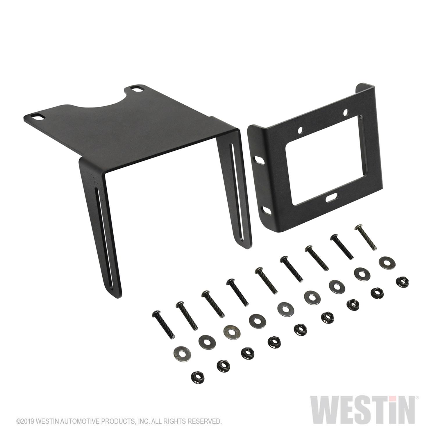 Westin 19-20 Ford Ranger Active Cruise Control Relocator Bottom Mount - Black thumbnail 2