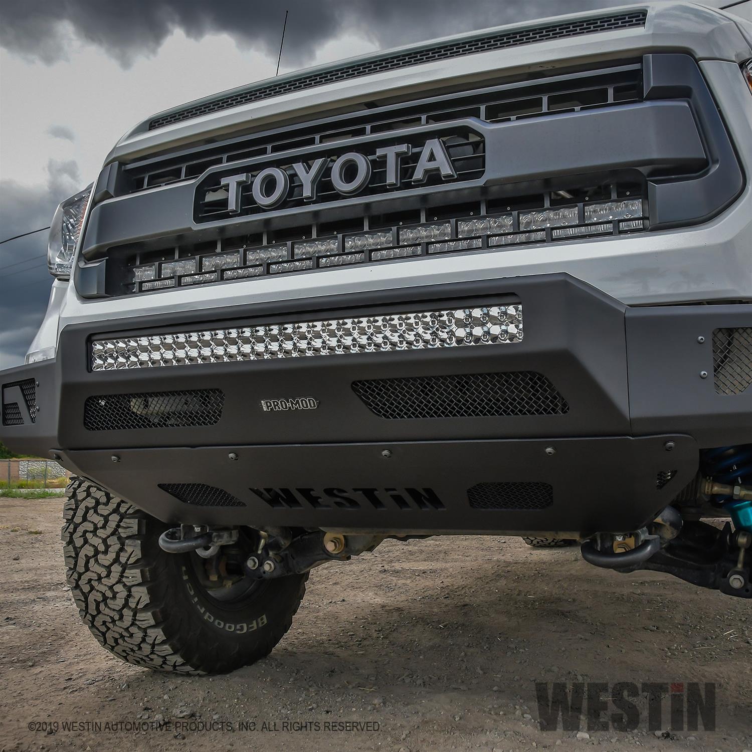 Westin 14-21 Toyota Tundra Pro-Mod Front Bumper - Tex. Blk thumbnail 2