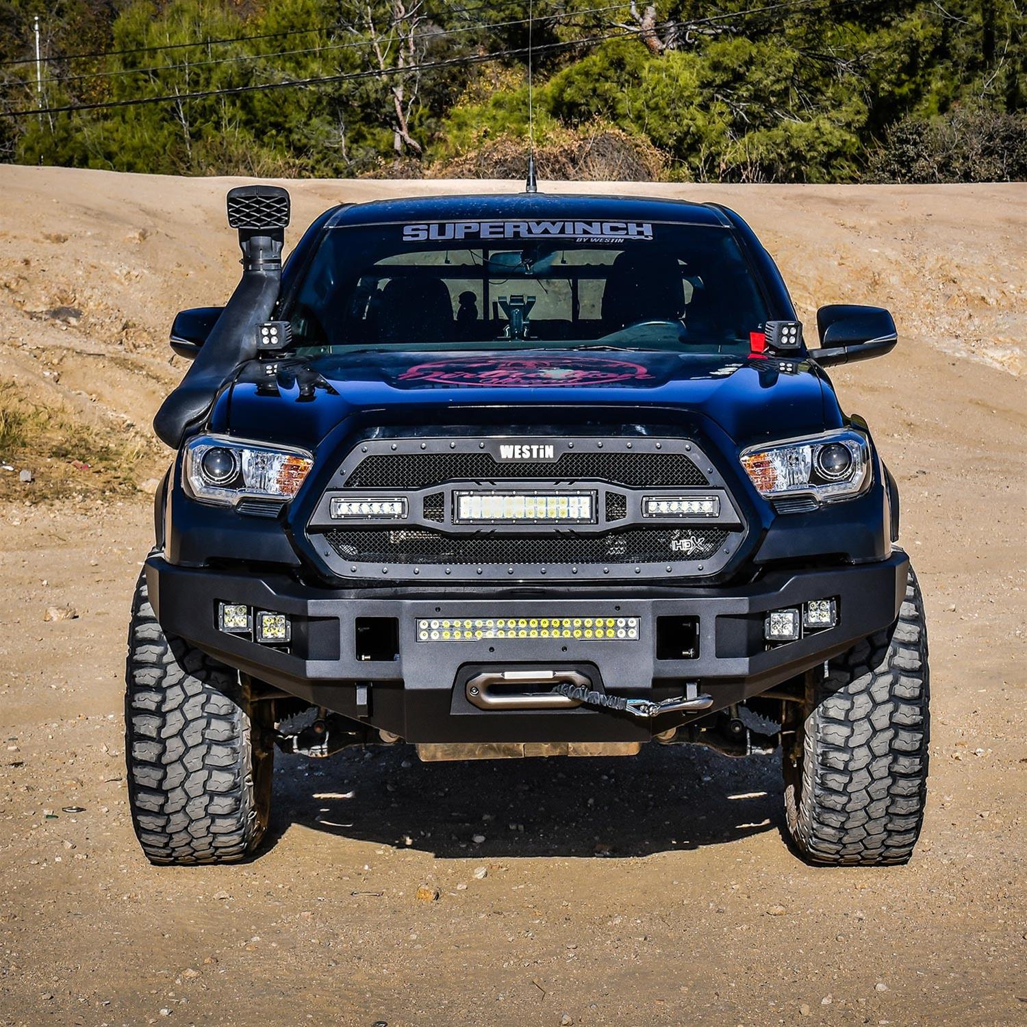 Westin 2016-2023 Toyota Tacoma Pro-Series Front Bumper - Textured Black thumbnail 5