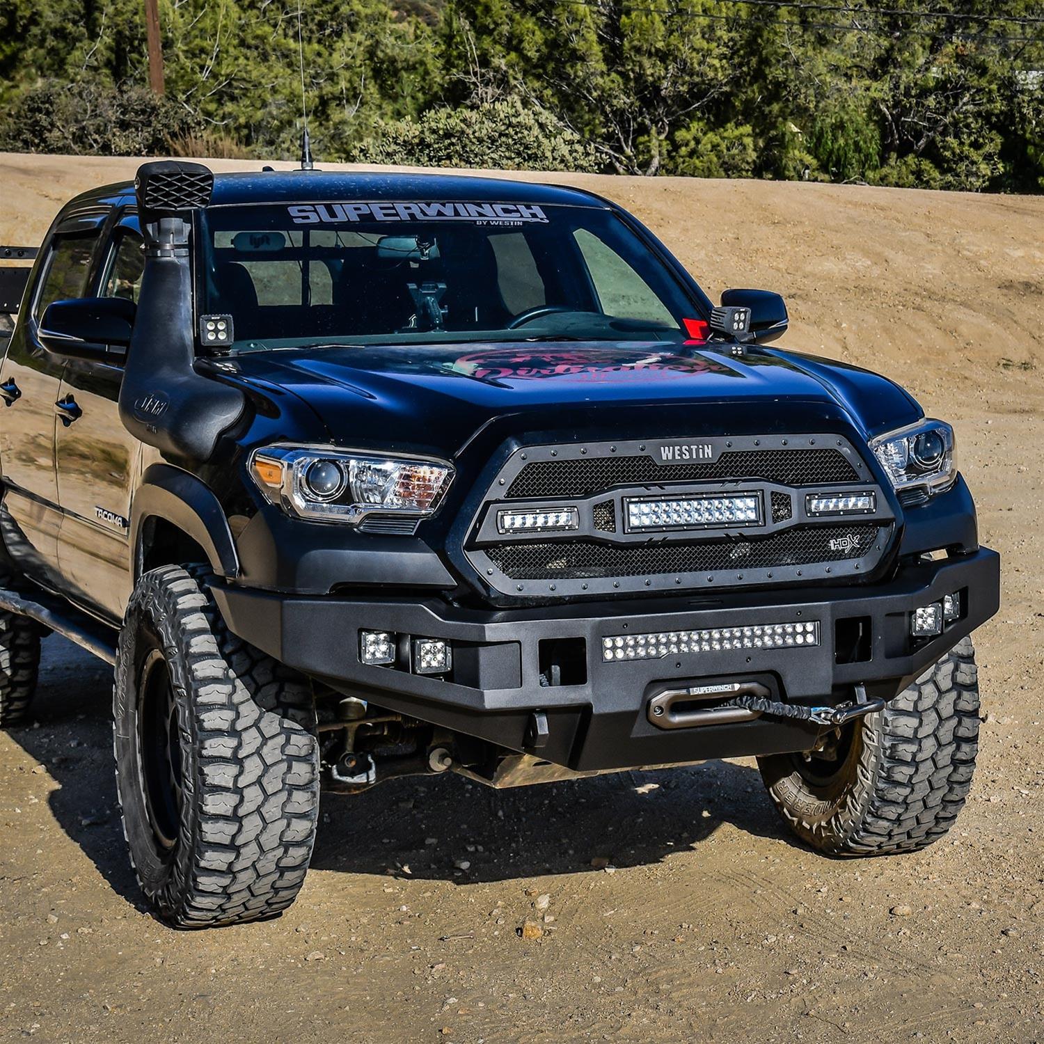 Westin 2016-2023 Toyota Tacoma Pro-Series Front Bumper - Textured Black thumbnail 4