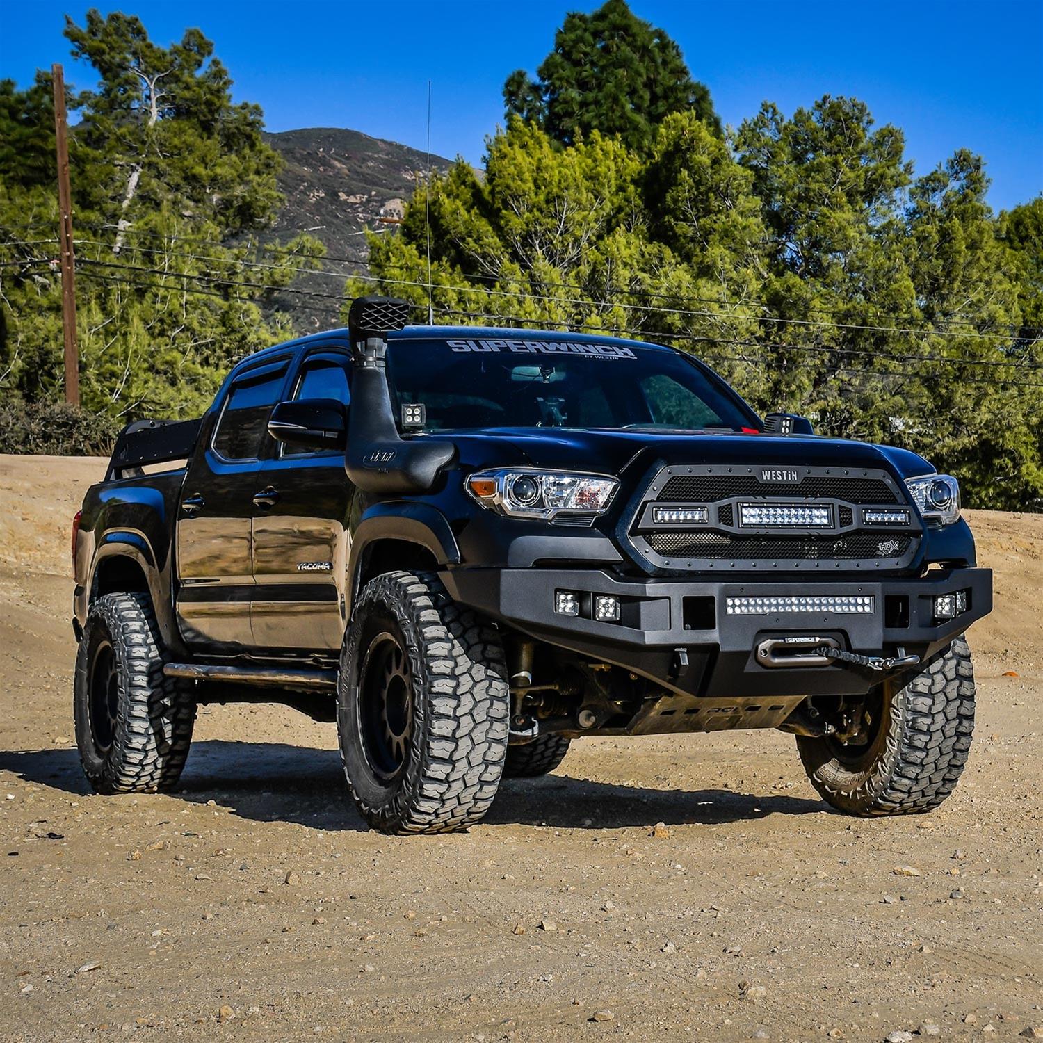 Westin 2016-2023 Toyota Tacoma Pro-Series Front Bumper - Textured Black thumbnail 3