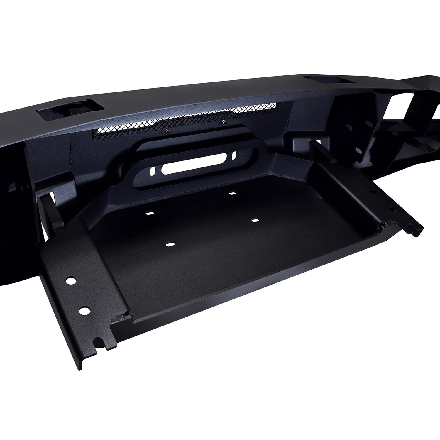 Westin Pro-Series Front Bumpers for 2018-2020 F-150 - 58-411065 Bumper, Pro-Series, Fabricated, Steel, Black Textured Powdercoated, Winch Mount, Front, Ford, F-150, Each thumbnail 3