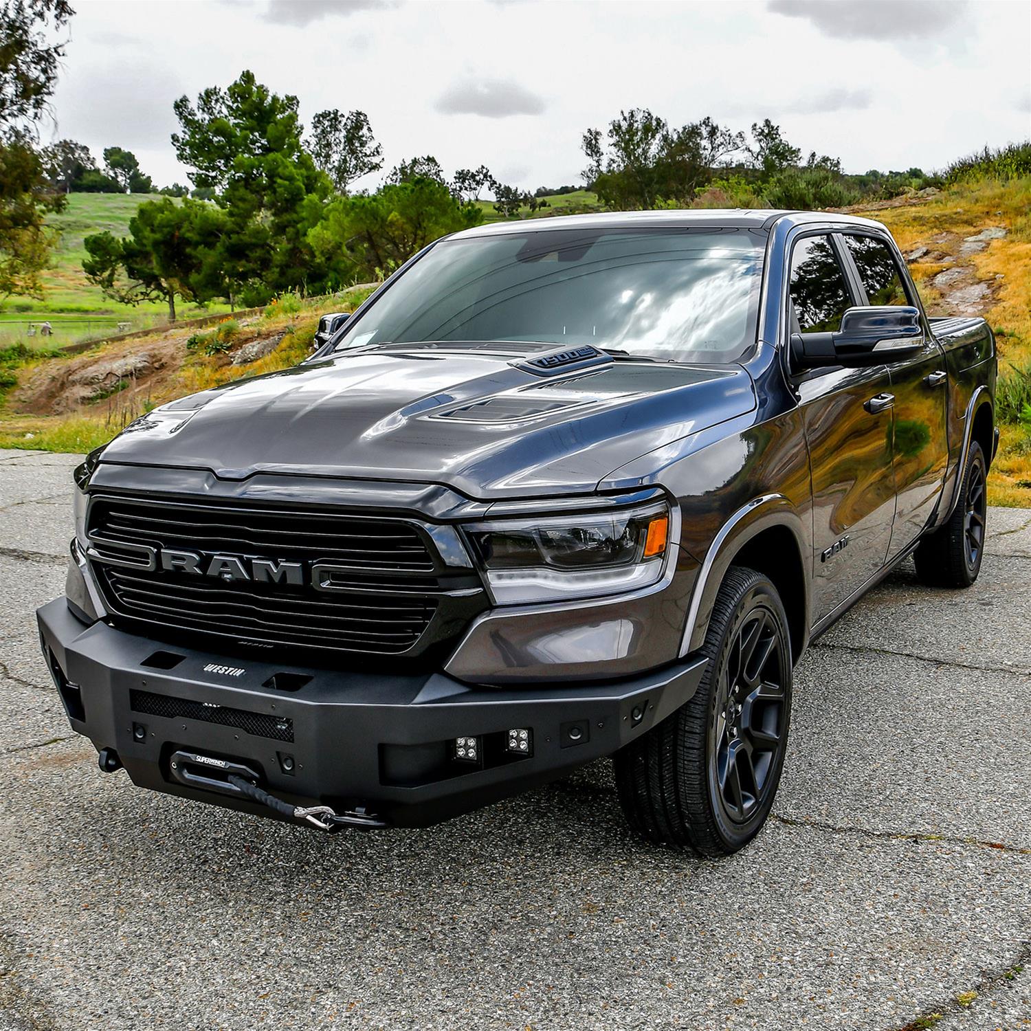 Westin 19-24 Dodge Ram 1500(Excl Classic) Pro-Series Front Bumper - Textured Black thumbnail 3