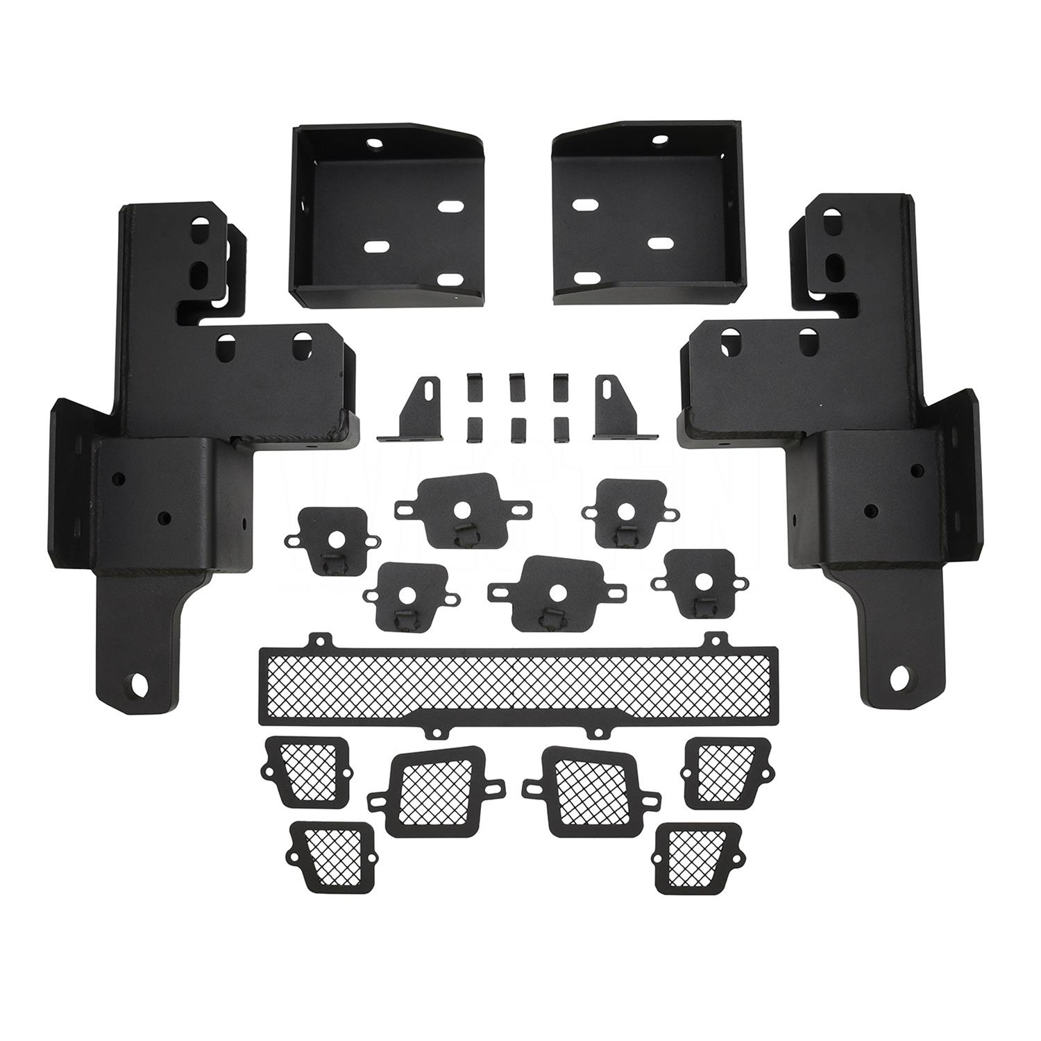 Westin 10-18 RAM 2500/3500 Pro-Series Front Bumper - Tex. Blk thumbnail 8