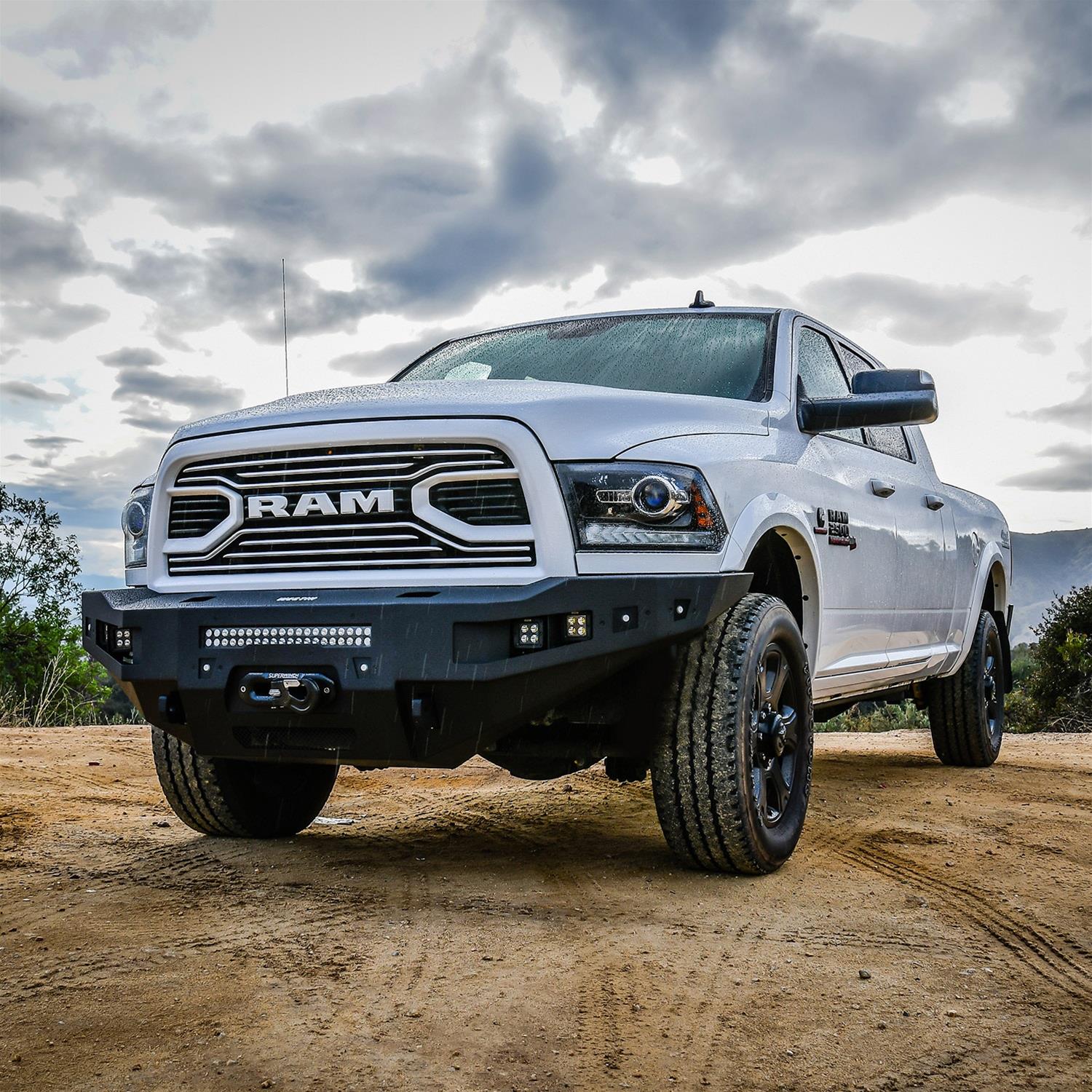Westin 10-18 RAM 2500/3500 Pro-Series Front Bumper - Tex. Blk thumbnail 4
