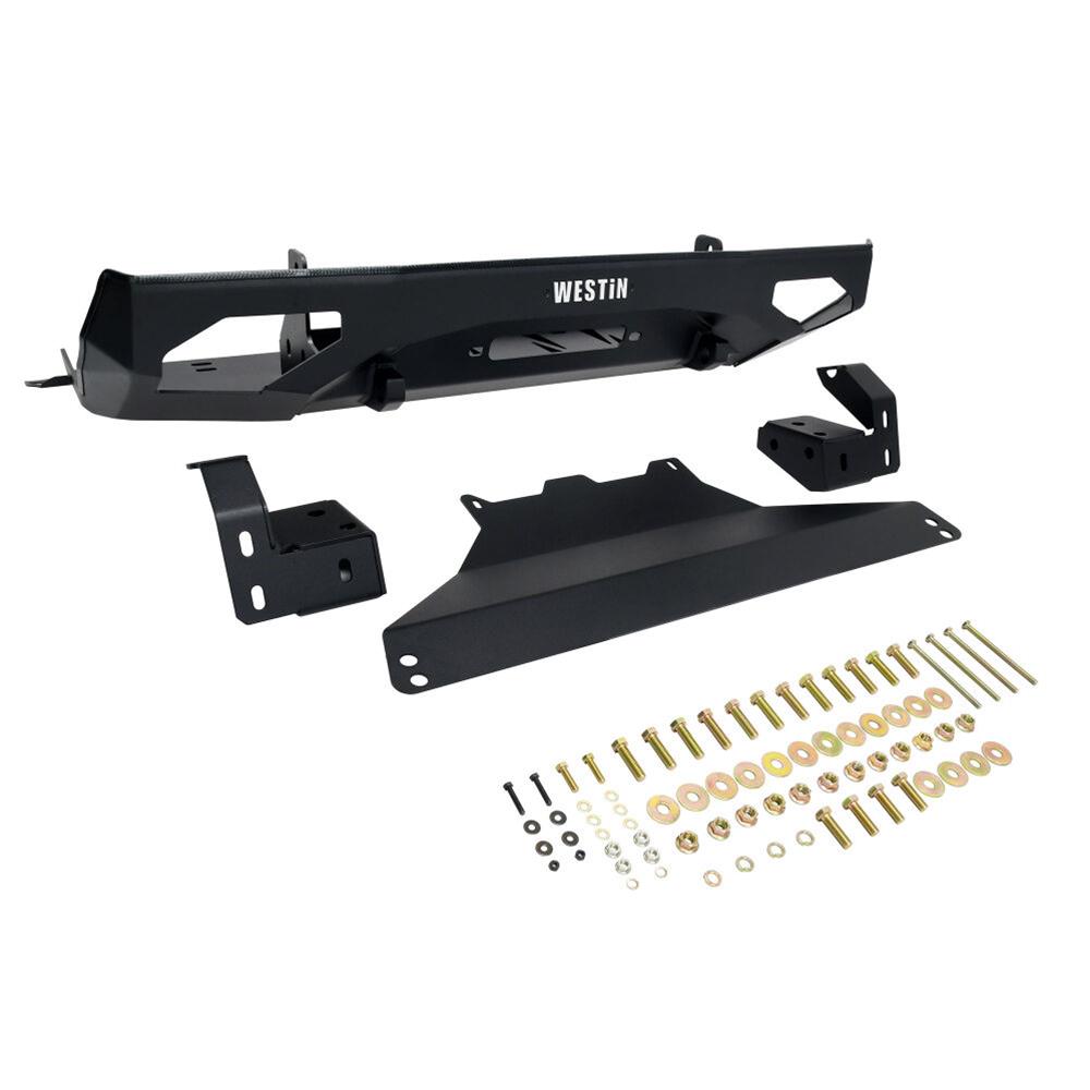 Westin 2024 Toyota Tacoma Pro-Series Mid Width Front Bumper - Textured Black thumbnail 2