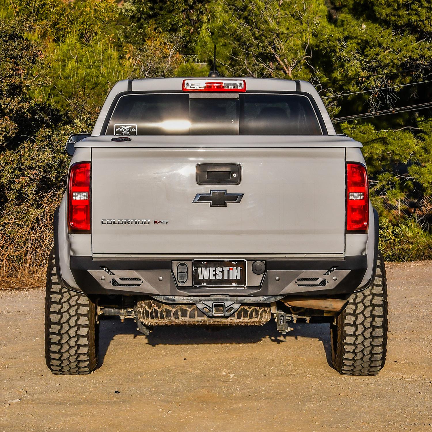 Westin 15-22 Chevrolet/GMC Colorado/Canyon Pro-Series Rear Bumper - Textured Black thumbnail 2