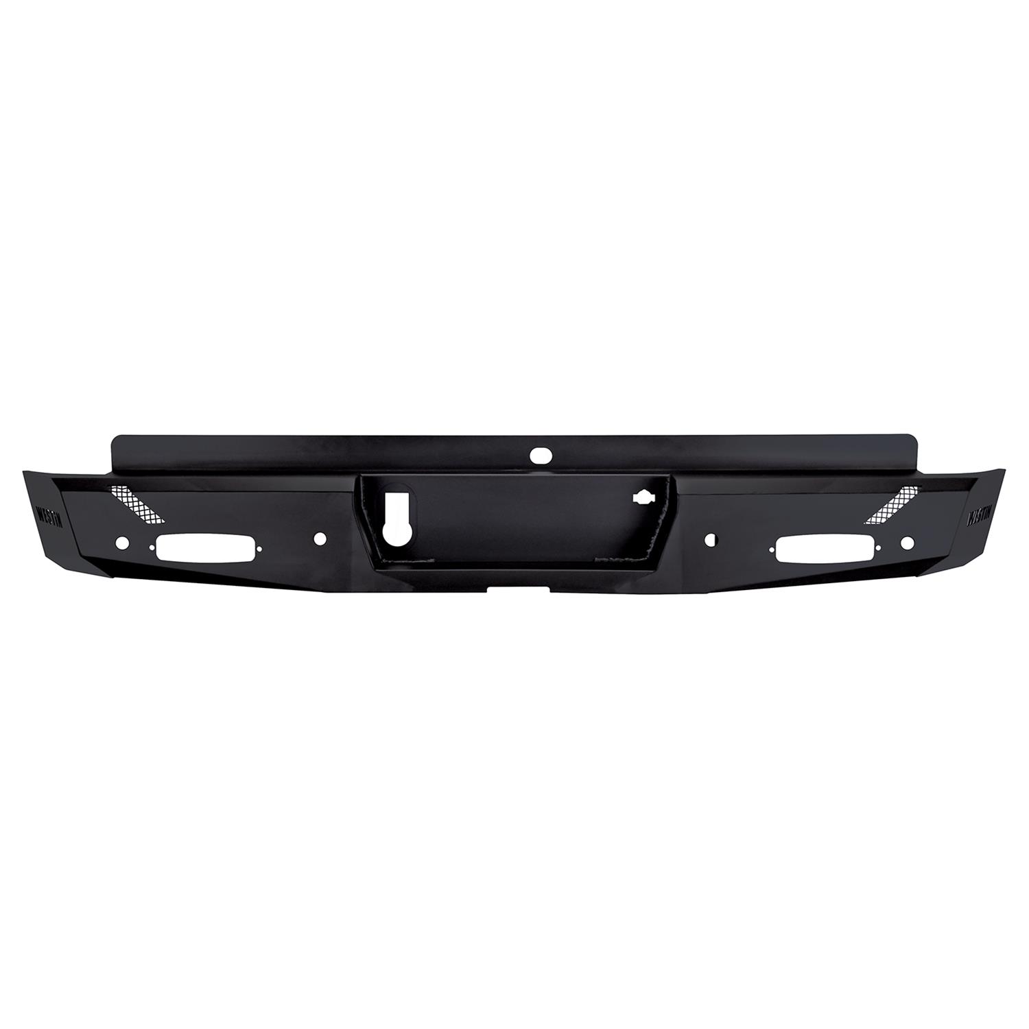 Westin Pro-Series Rear Bumpers 58-421085 Bumper, Pro-Series, Fabricated, Steel, Black Textured Powdercoated, Ford, Each thumbnail 7