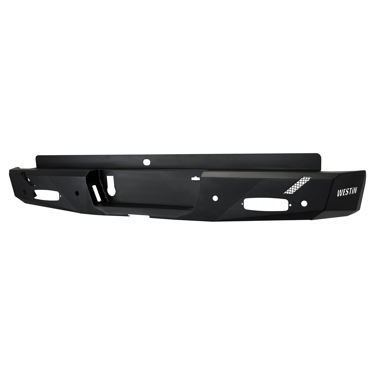 Westin Pro-Series Rear Bumpers 58-421085 Bumper, Pro-Series, Fabricated, Steel, Black Textured Powdercoated, Ford, Each thumbnail 9