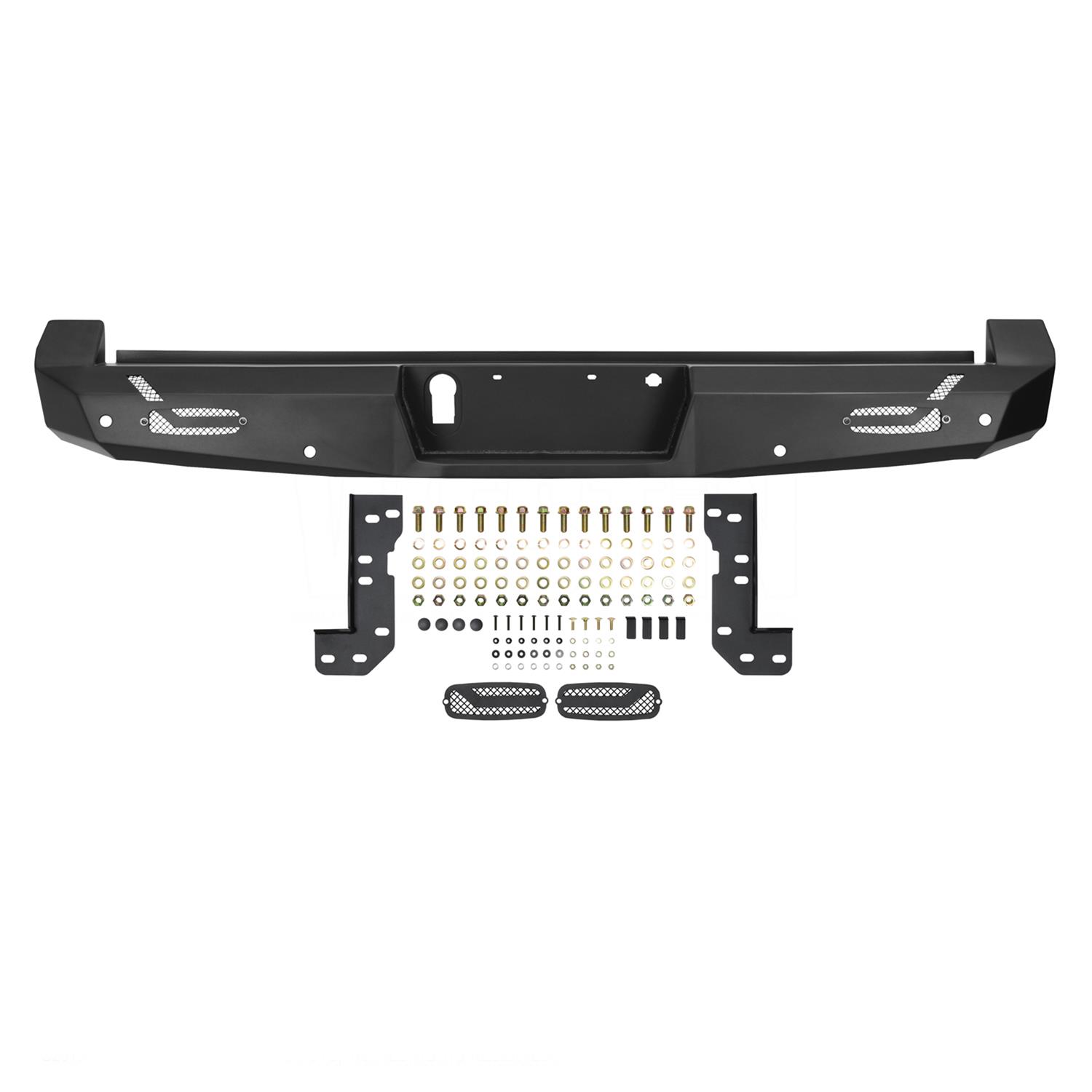 Westin 17-20 Ford F-250/350 Pro-Series Rear Bumper - Textured Black thumbnail 6