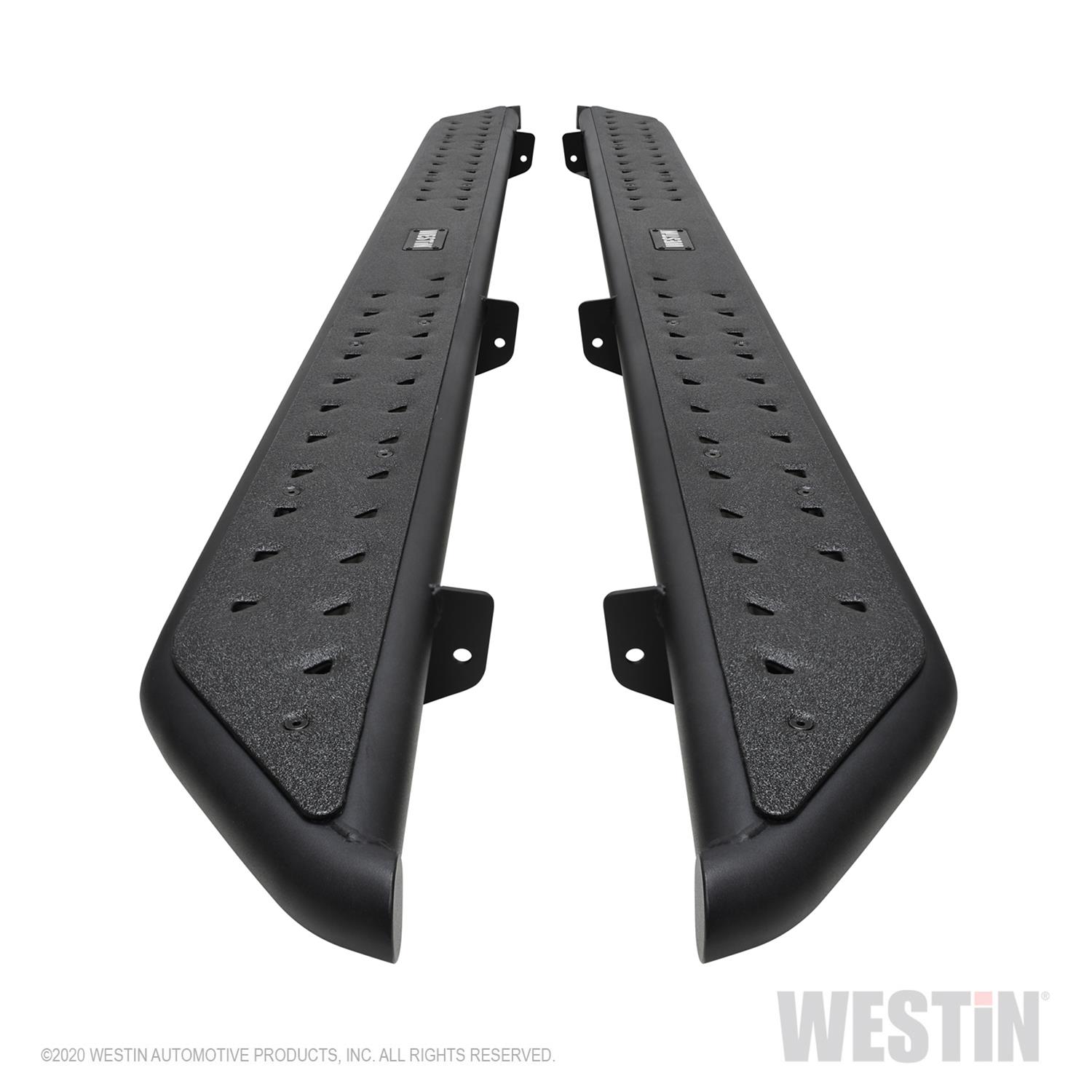 Westin 2020 Jeep Gladiator Outlaw Nerf Step Bars - Textured Black thumbnail 5