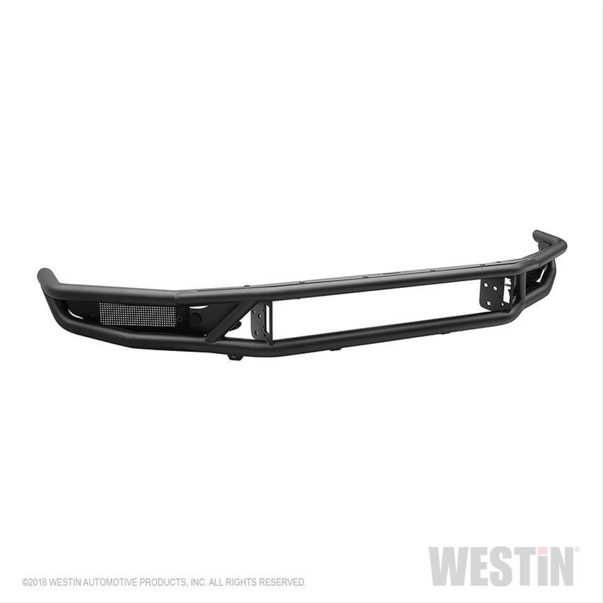 Westin Outlaw Bumpers 58-61035 Bumper, Series, Tube, Steel, Black Texture, Front, Toyota, Each thumbnail 3