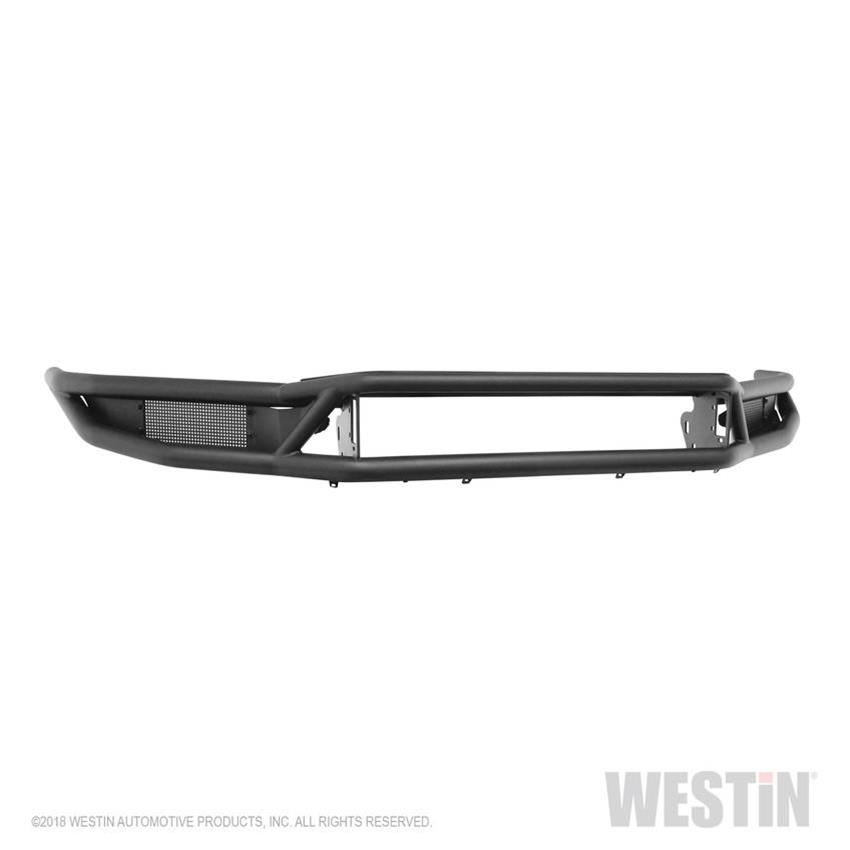 Westin Outlaw Bumpers 58-61065 Bumper, Series, Tube, Steel, Black Texture, Front, Ford, Each thumbnail 2