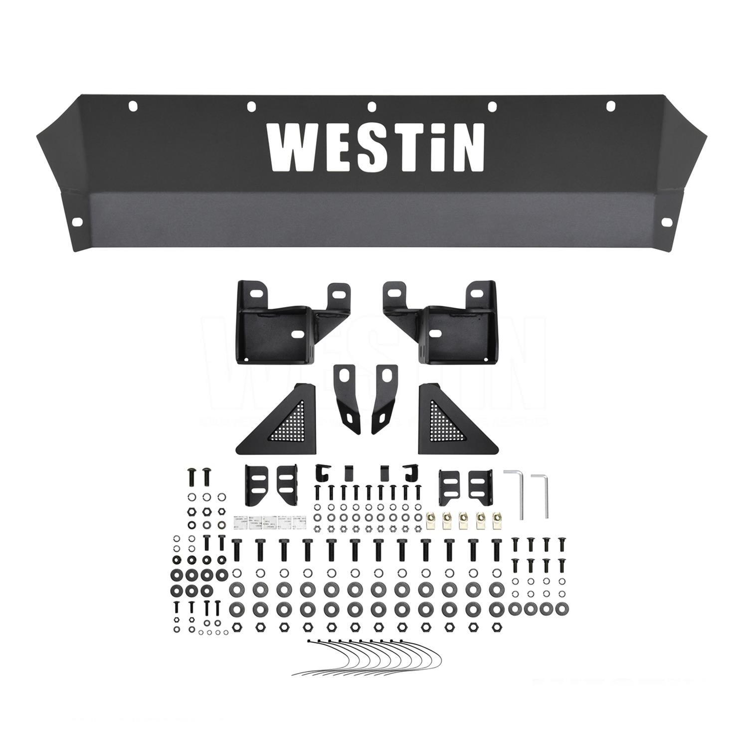 Westin Outlaw Bumpers 58-61215 Bumper, Outlaw, Tube, Steel, Black Textured Powdercoated, Chevrolet, Each thumbnail 3