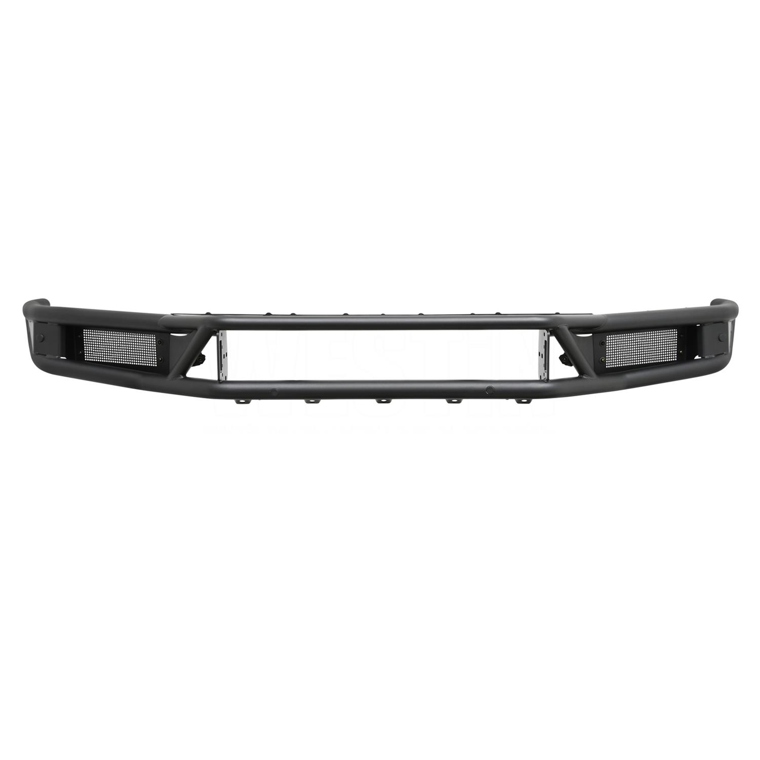 Westin Outlaw Bumpers 58-61215 Bumper, Outlaw, Tube, Steel, Black Textured Powdercoated, Chevrolet, Each thumbnail 5