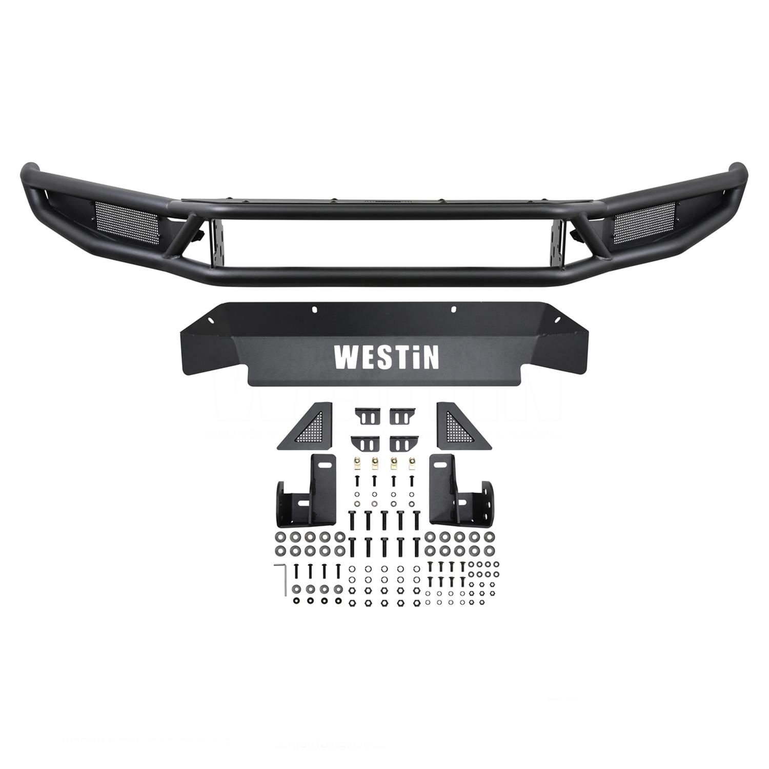 Westin 17-20 Ford F-150 Raptor Outlaw Front Bumper - Tex. Blk thumbnail 3