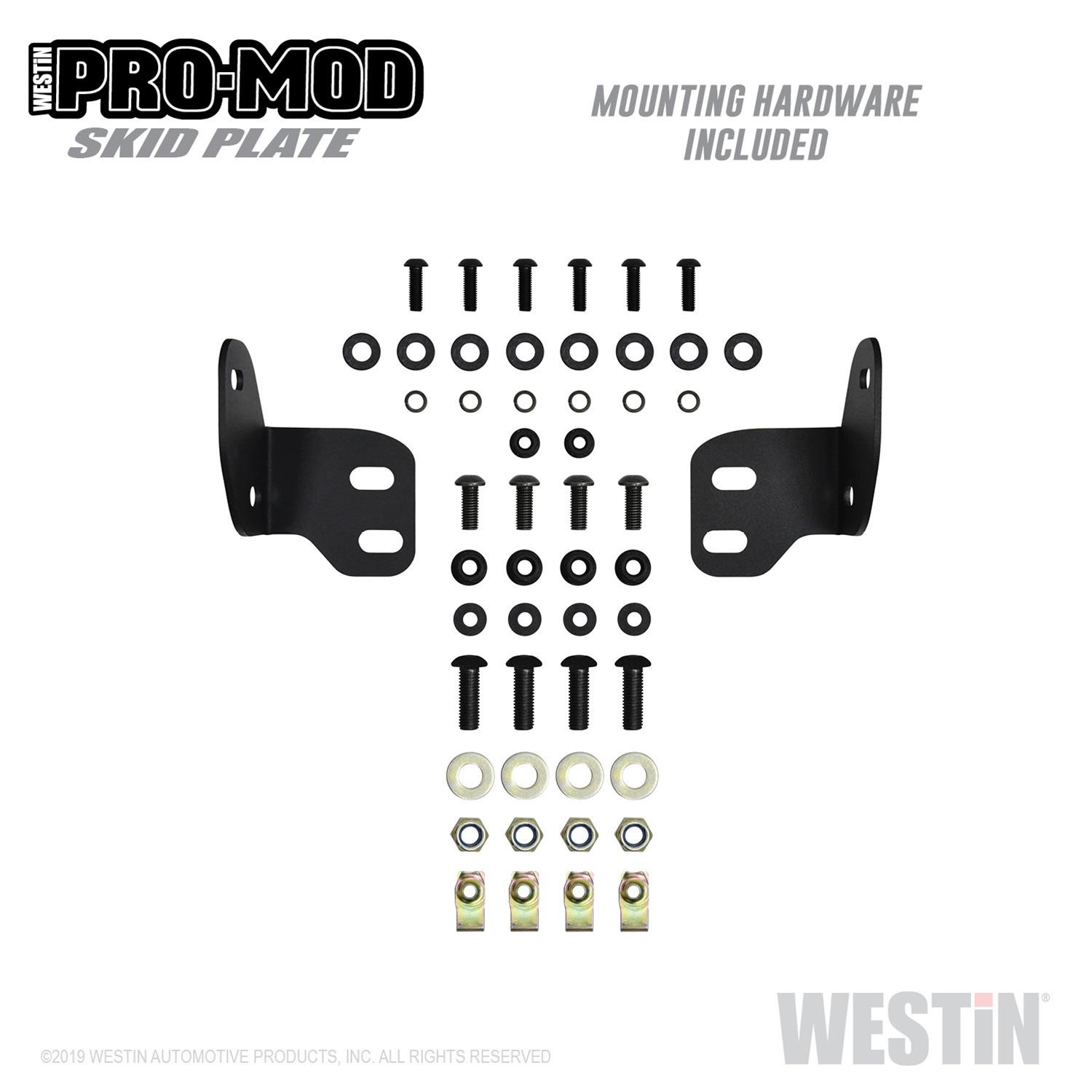 Westin 18-19 Ford F-250/350 Pro-Mod Skid Plate - Textured Black thumbnail 4