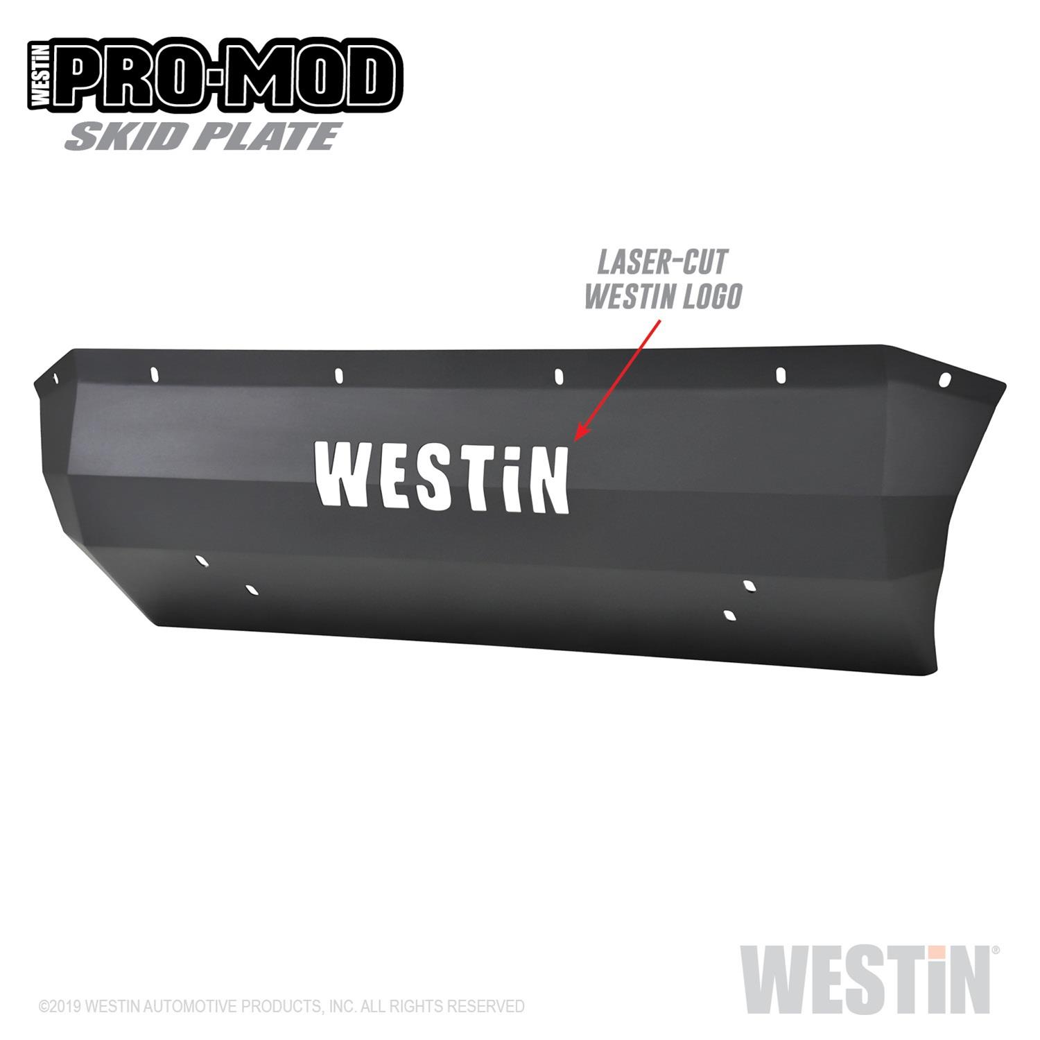Westin 18-19 Ford F-250/350 Pro-Mod Skid Plate - Textured Black thumbnail 5
