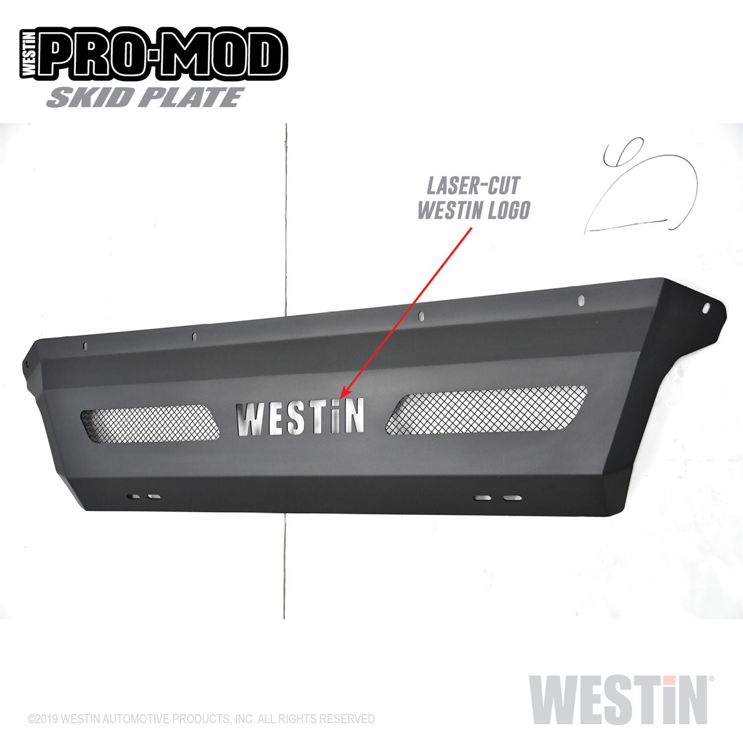Westin 11-16 Ford F-250/350/450/550 Pro-Mod Skid Plate - Tex. Blk thumbnail 4