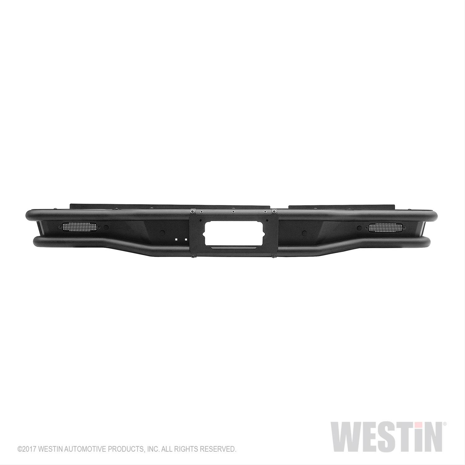 Westin Outlaw Bumpers for 2013-2018 1500, 2019-2023 1500 CLASSIC - 58-81025 Bumper, Series, Tube, Steel, Black Texture, Rear, RAM, Each