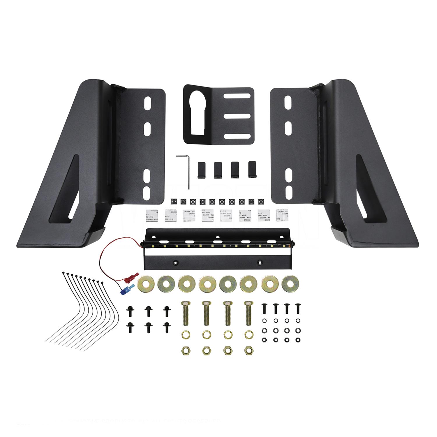 Westin Outlaw Bumpers for 2019-2022 RANGER - 58-81085 Bumper, Outlaw, Tube, Steel, Black Textured Powdercoated, Ford, Each thumbnail 3