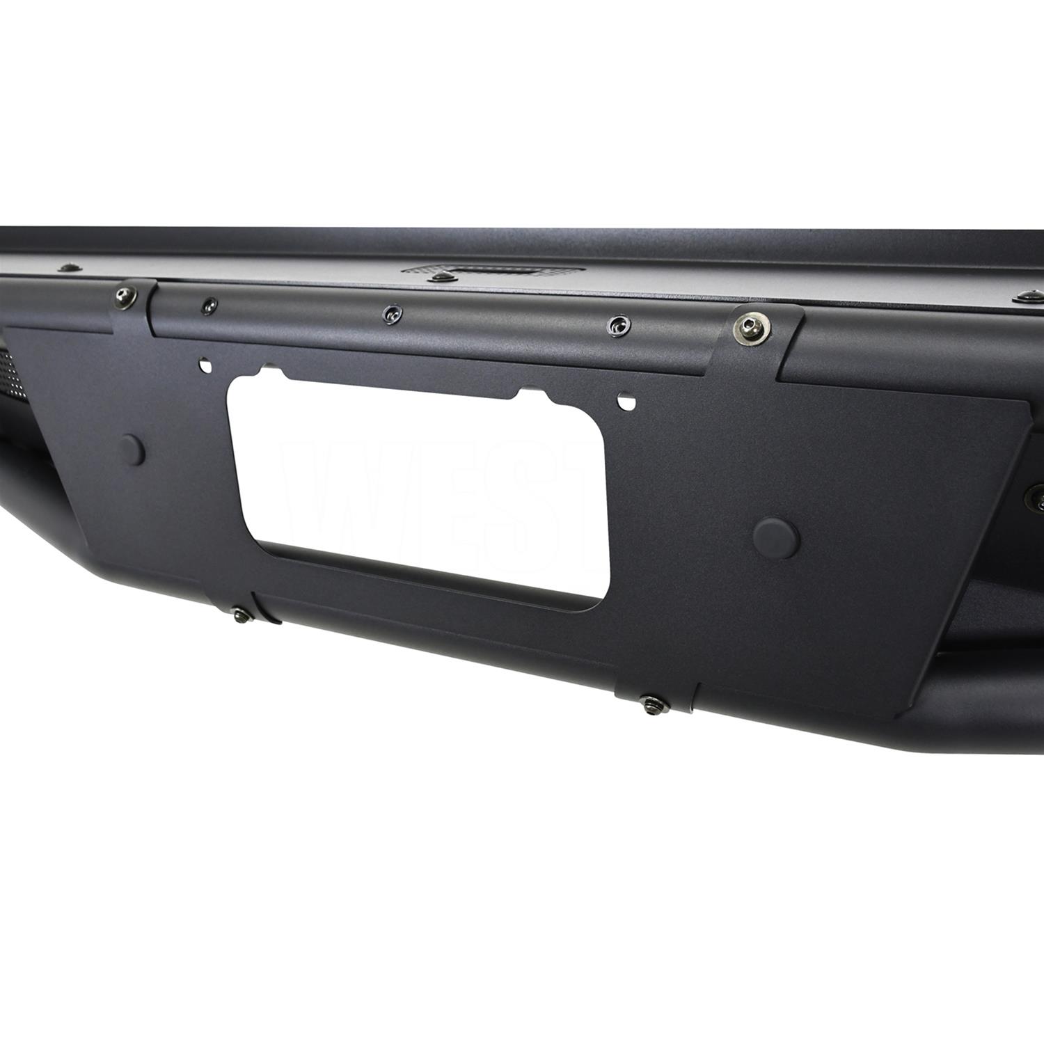 Westin Outlaw Bumpers 58-81215 Bumper, Outlaw, Tube, Steel, Black Textured Powdercoated, Chevrolet, GMC, Each thumbnail 5