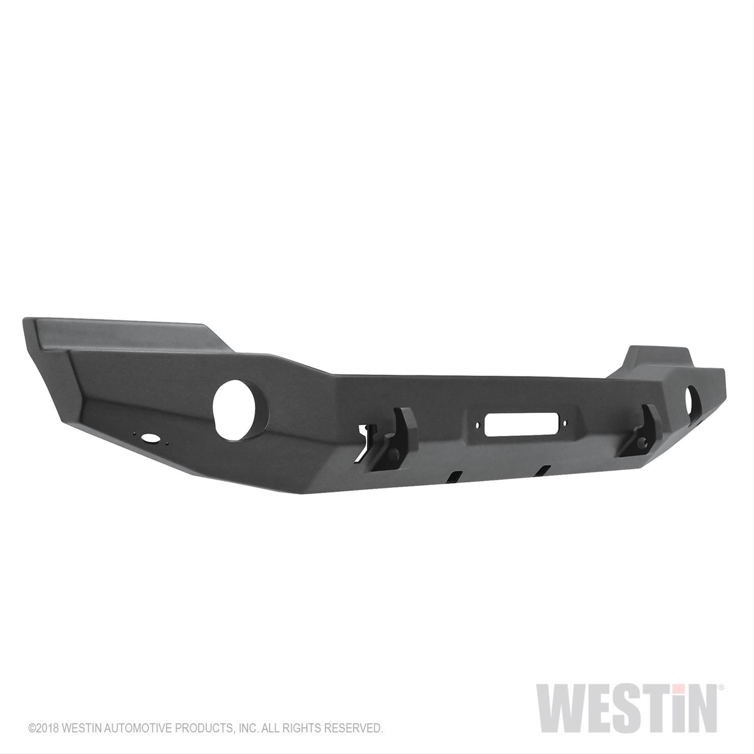 Westin 07-18 Jeep Wrangler JK WJ2 Full Width Front Bumper - Tex. Blk thumbnail 2
