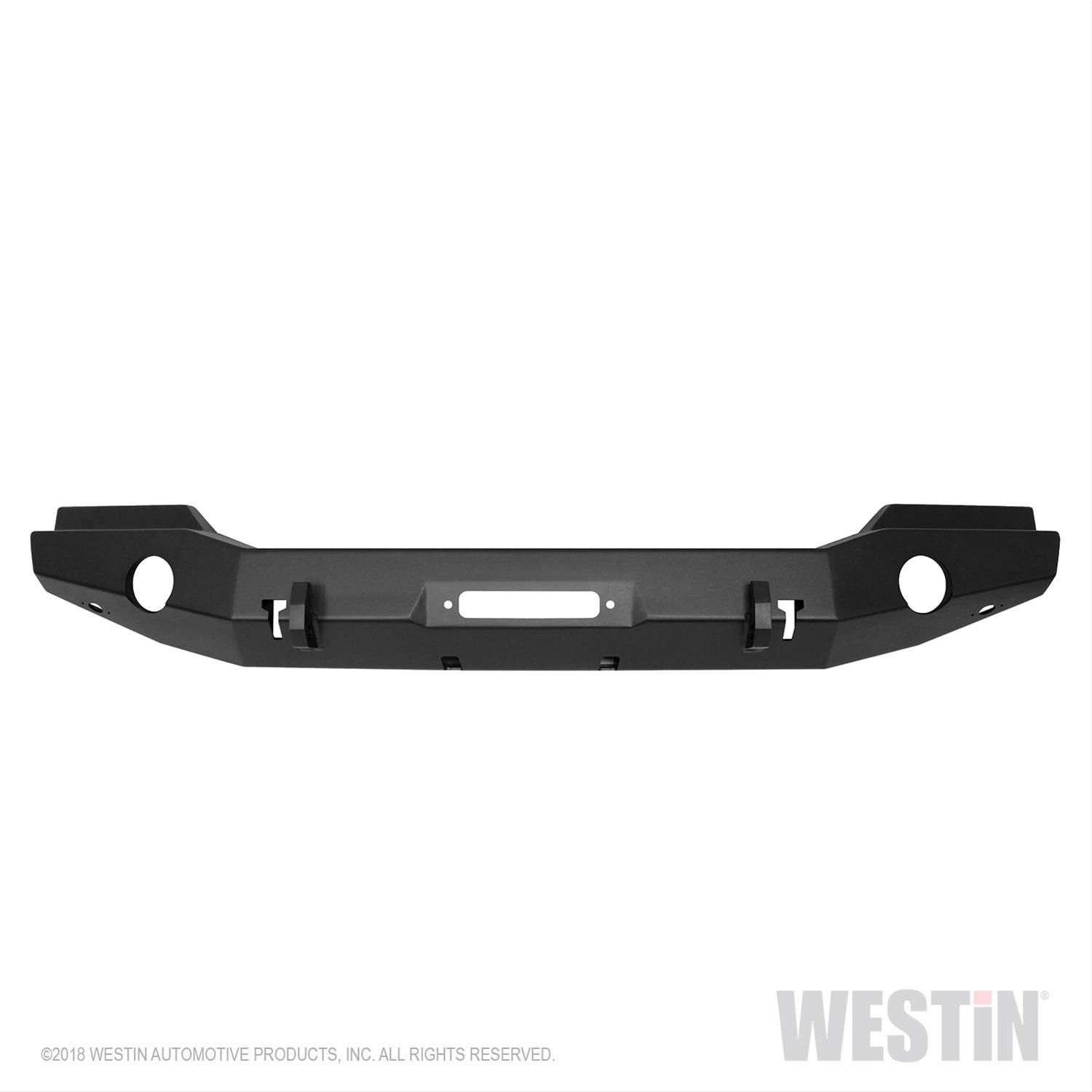 Westin 07-18 Jeep Wrangler JK WJ2 Full Width Front Bumper - Tex. Blk thumbnail 3