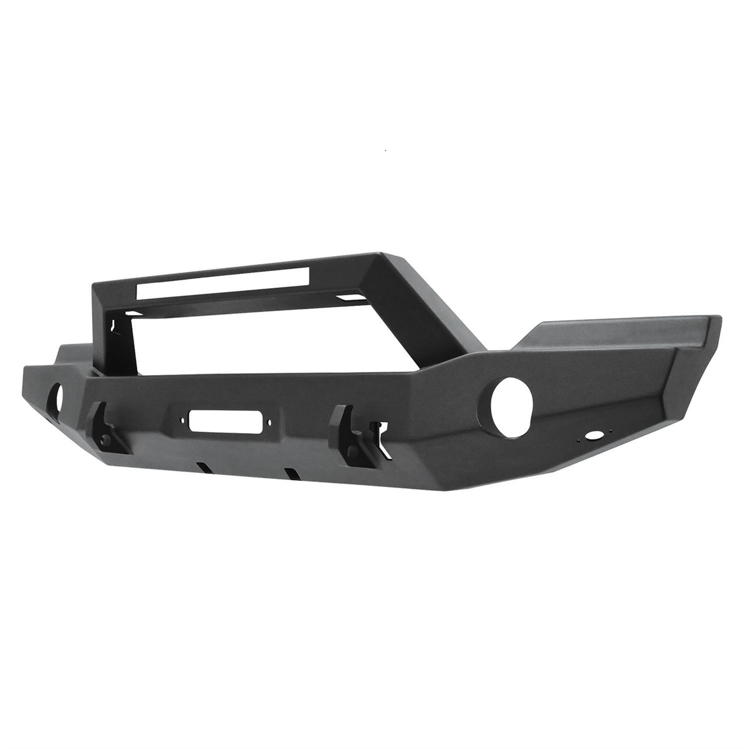 Westin 07-18 Jeep Wrangler JK WJ2 Full Width Front Bumper w/LED Light - Tex. Blk thumbnail 4
