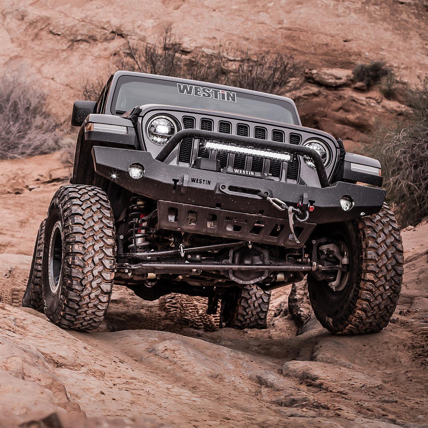 Westin Automotive 59-80115 Westin WJ2 Full Width Front Bumpers