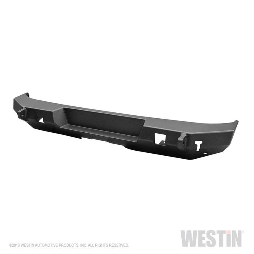 Westin 18-19 Jeep Wrangler JL WJ2 Rear Bumper - Textured Black thumbnail 4