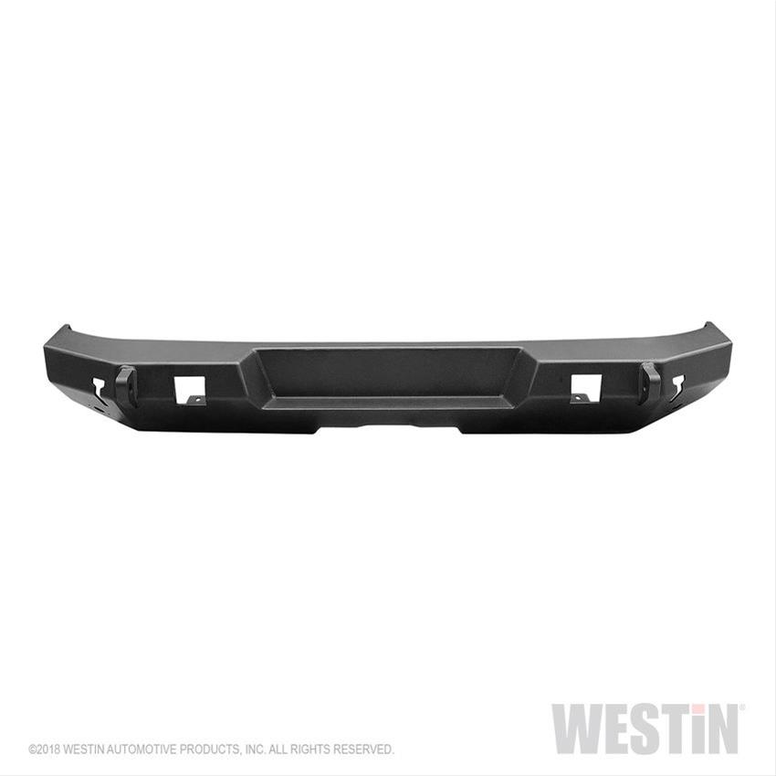 Westin 18-19 Jeep Wrangler JL WJ2 Rear Bumper - Textured Black thumbnail 6