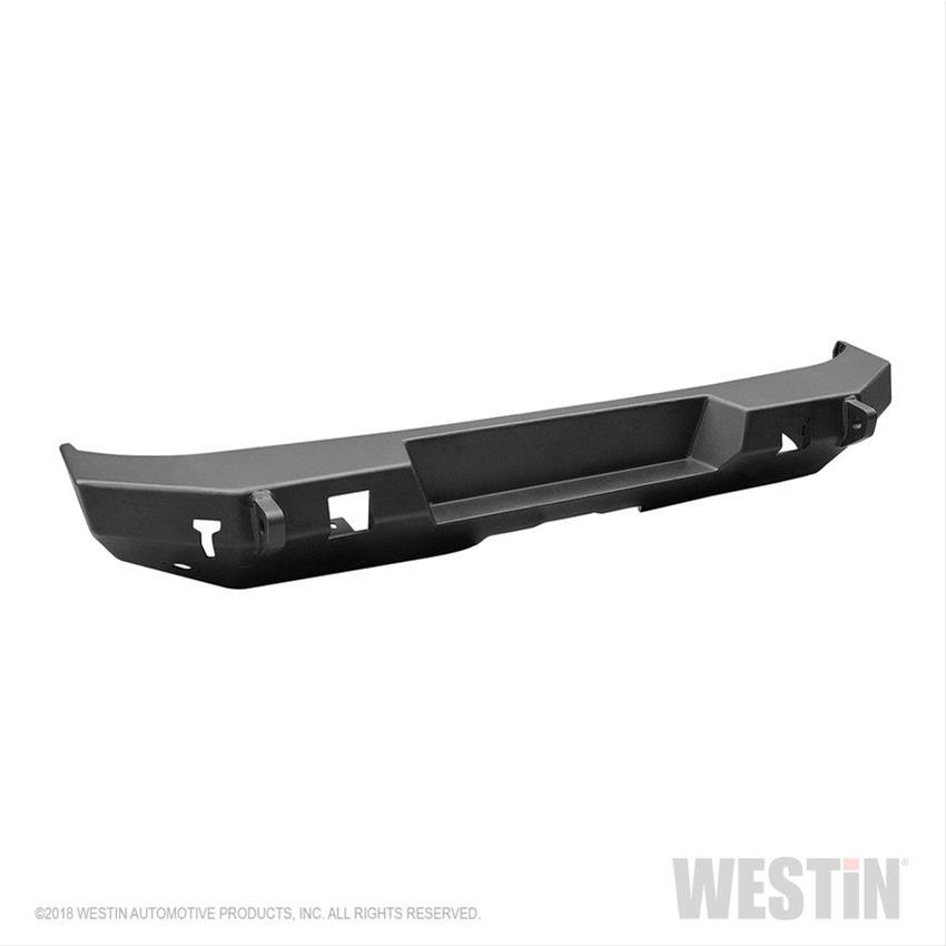 Westin 18-19 Jeep Wrangler JL WJ2 Rear Bumper - Textured Black thumbnail 5