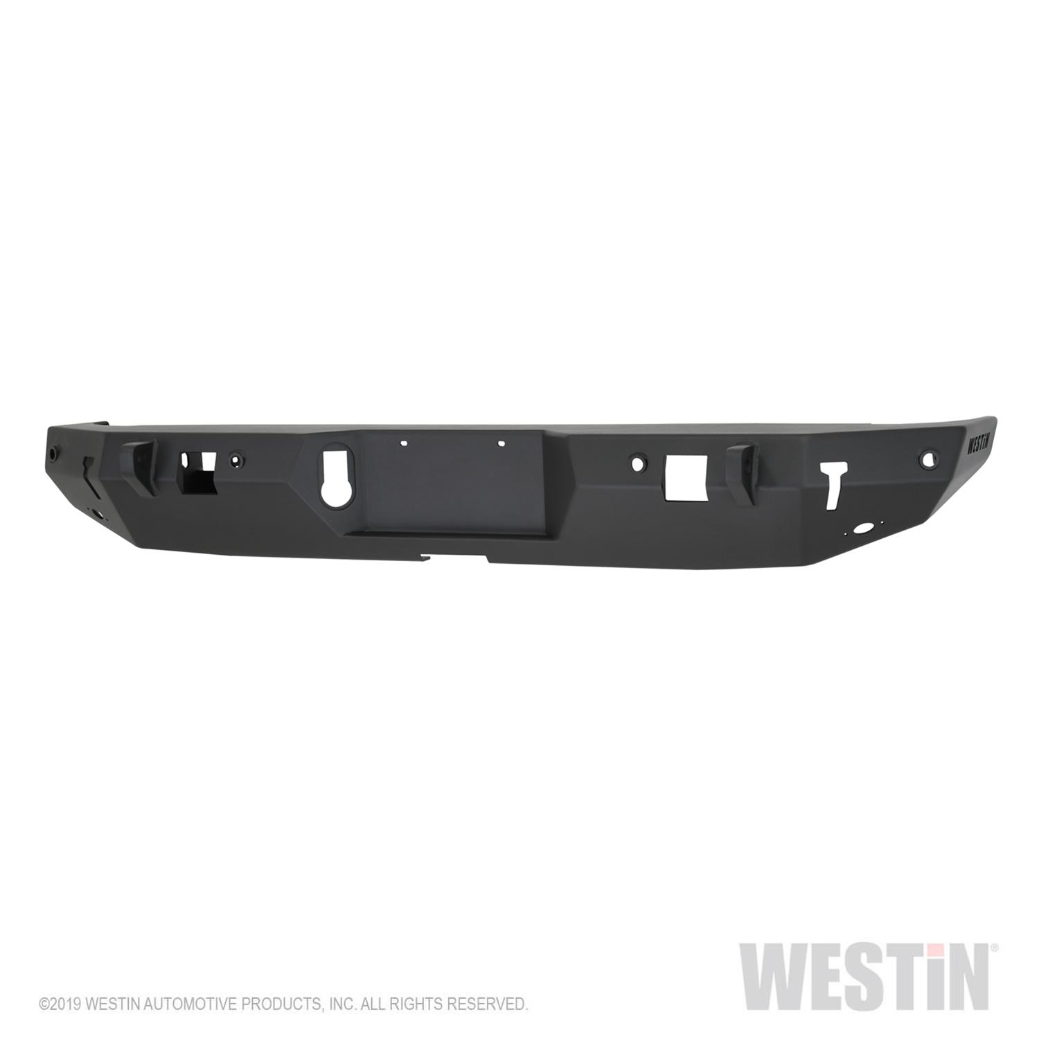Westin 2020 Jeep Gladiator w/Sensors WJ2 Rear Bumper w/Sensor - Textured Black thumbnail 9