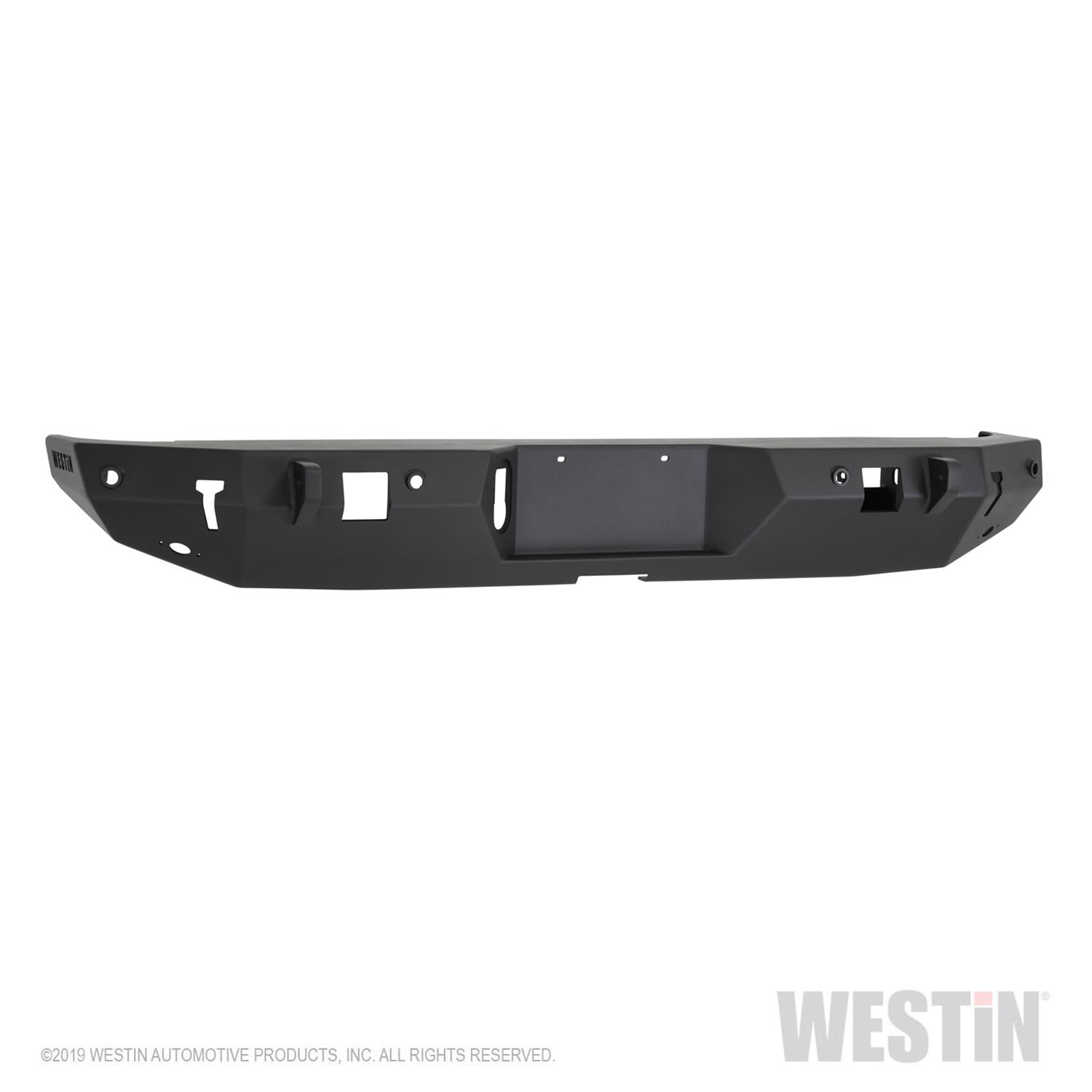 Westin 2020 Jeep Gladiator w/Sensors WJ2 Rear Bumper w/Sensor - Textured Black thumbnail 8