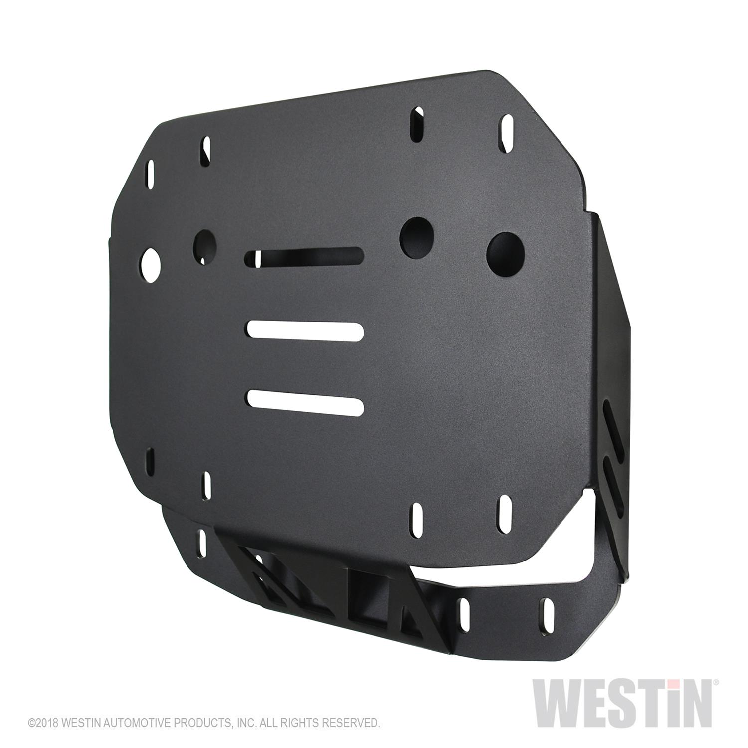 Westin 18-19 Jeep Wrangler JL WJ2 Spare Tire Relocator - Textured Black thumbnail 3