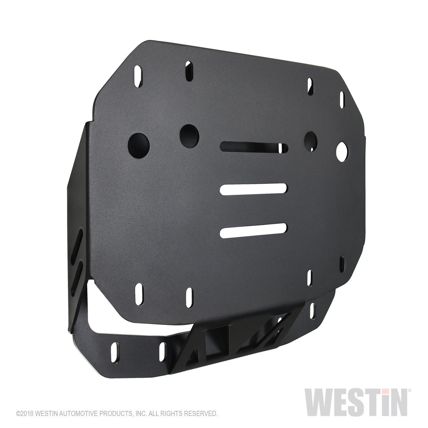 Westin 18-19 Jeep Wrangler JL WJ2 Spare Tire Relocator - Textured Black thumbnail 4