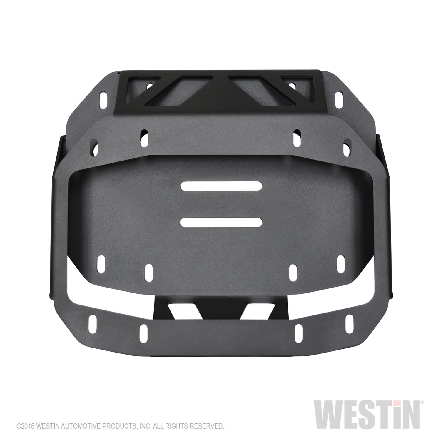 Westin 18-19 Jeep Wrangler JL WJ2 Spare Tire Relocator - Textured Black thumbnail 5