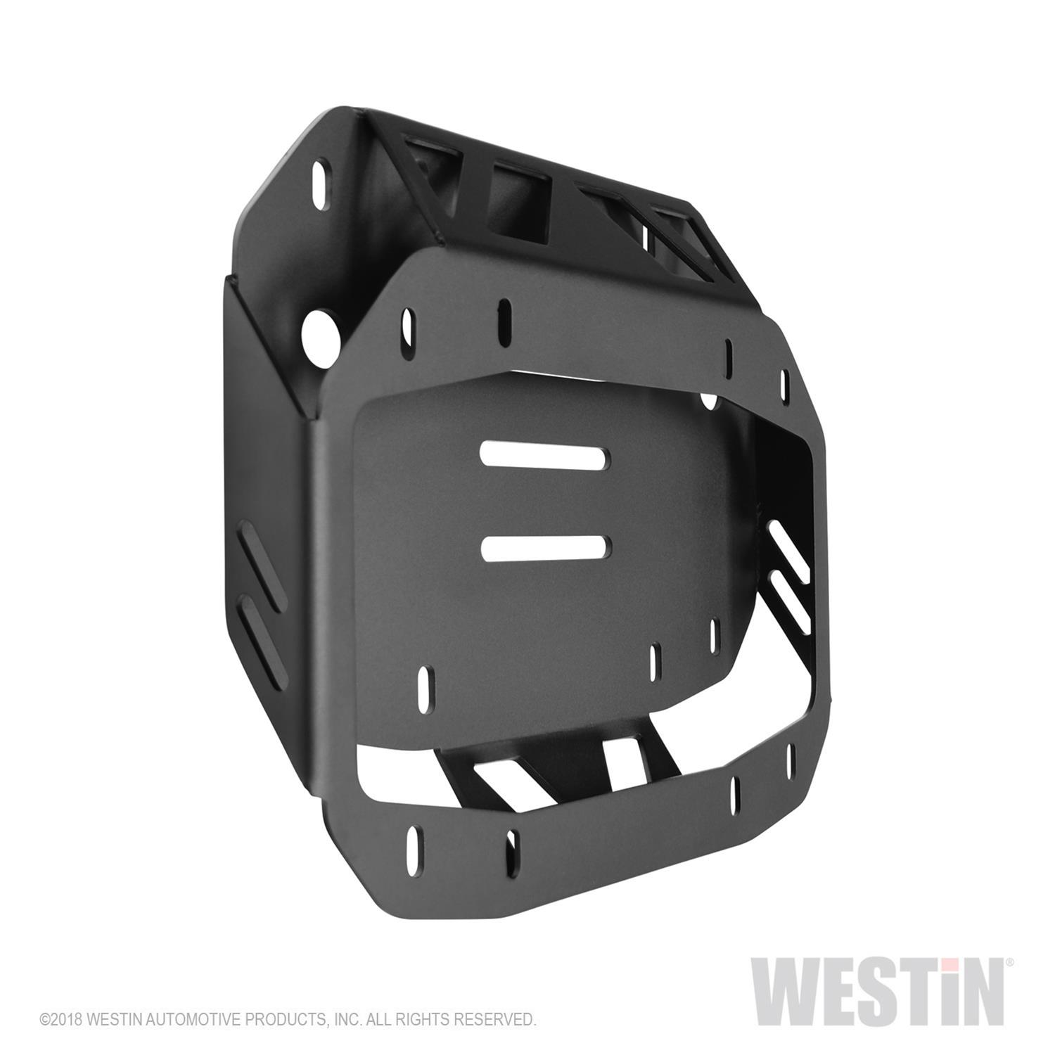Westin 18-19 Jeep Wrangler JL WJ2 Spare Tire Relocator - Textured Black thumbnail 7