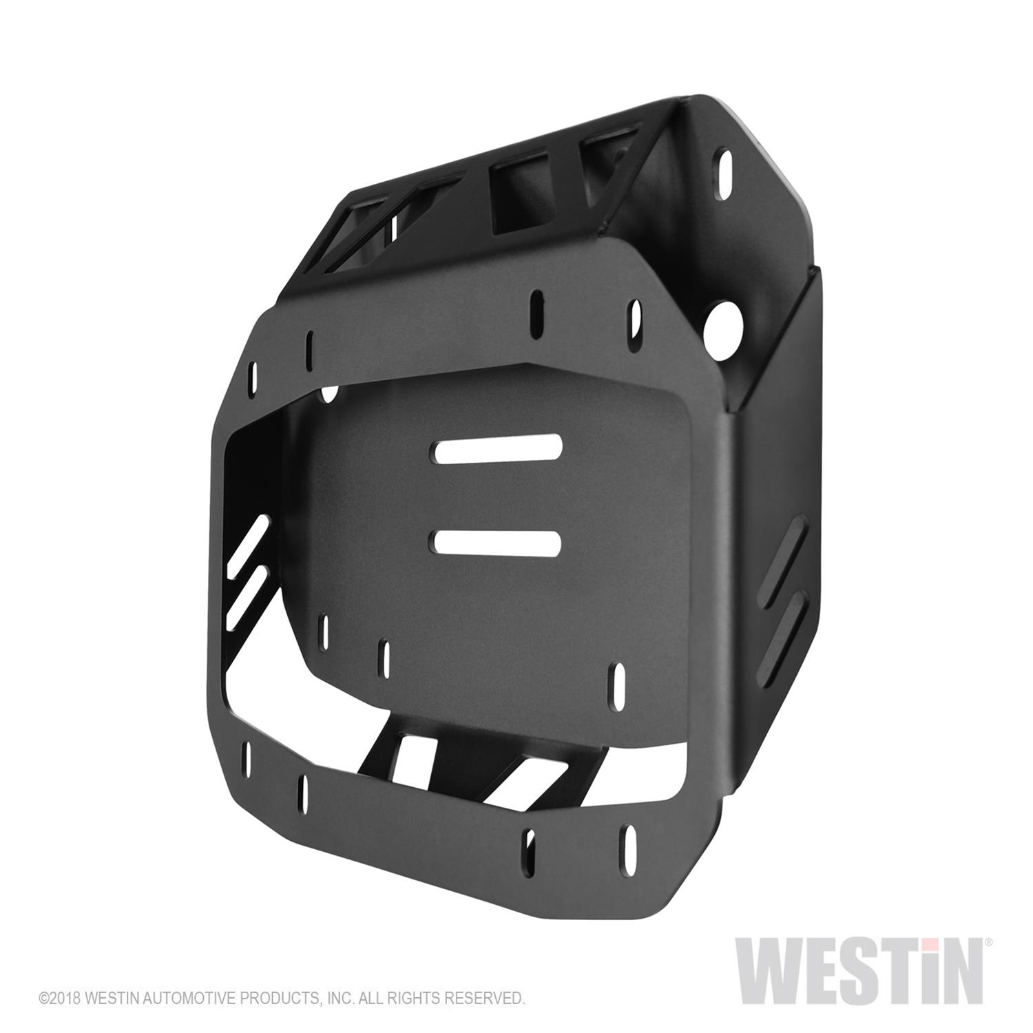 Westin 18-19 Jeep Wrangler JL WJ2 Spare Tire Relocator - Textured Black thumbnail 6