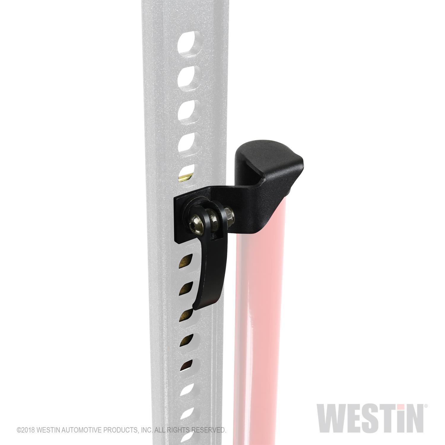 Westin 07-18 Jeep Wrangler JK WJ2 Off-Road Jack Mount - Textured Black thumbnail 2