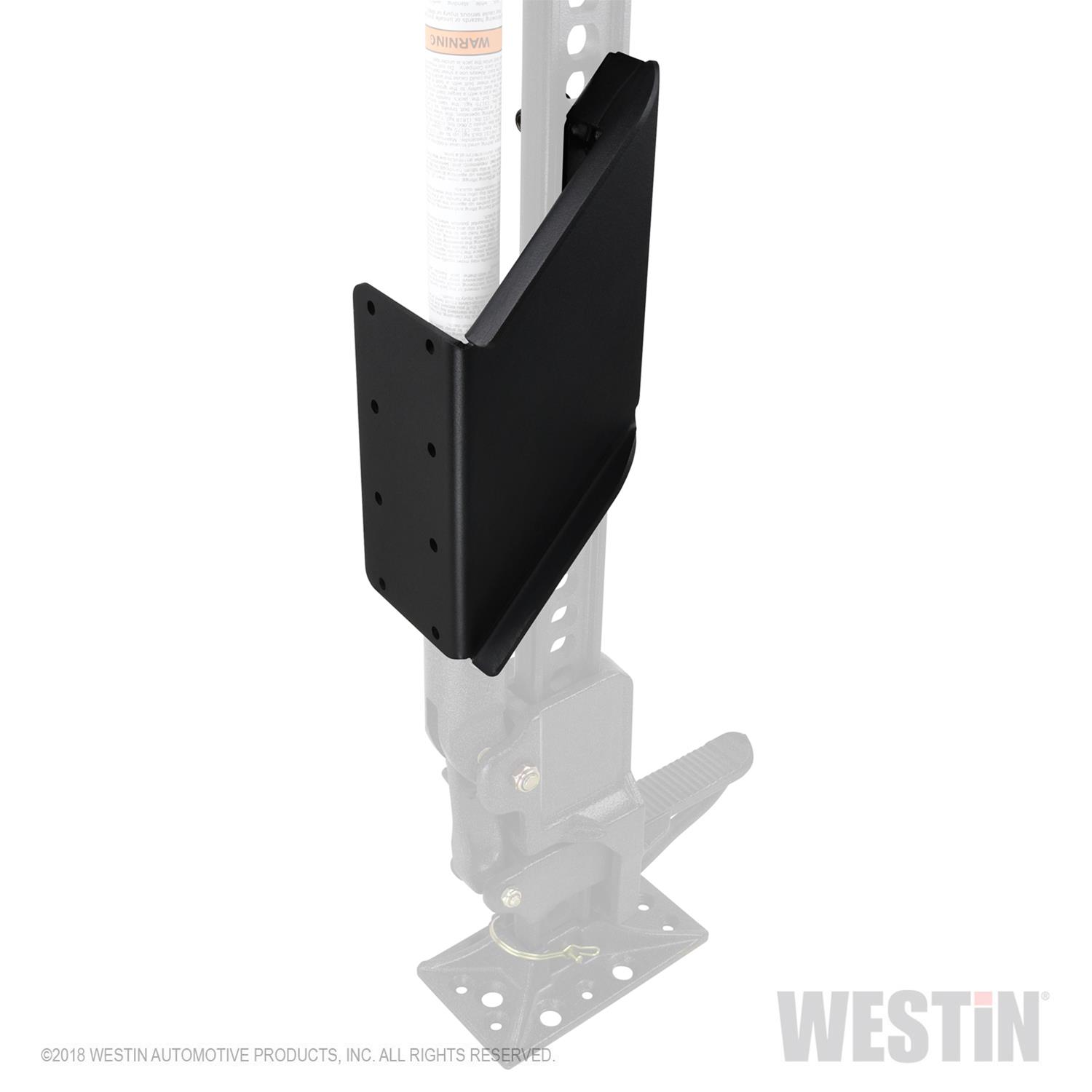 Westin 07-18 Jeep Wrangler JK WJ2 Off-Road Jack Mount - Textured Black thumbnail 4