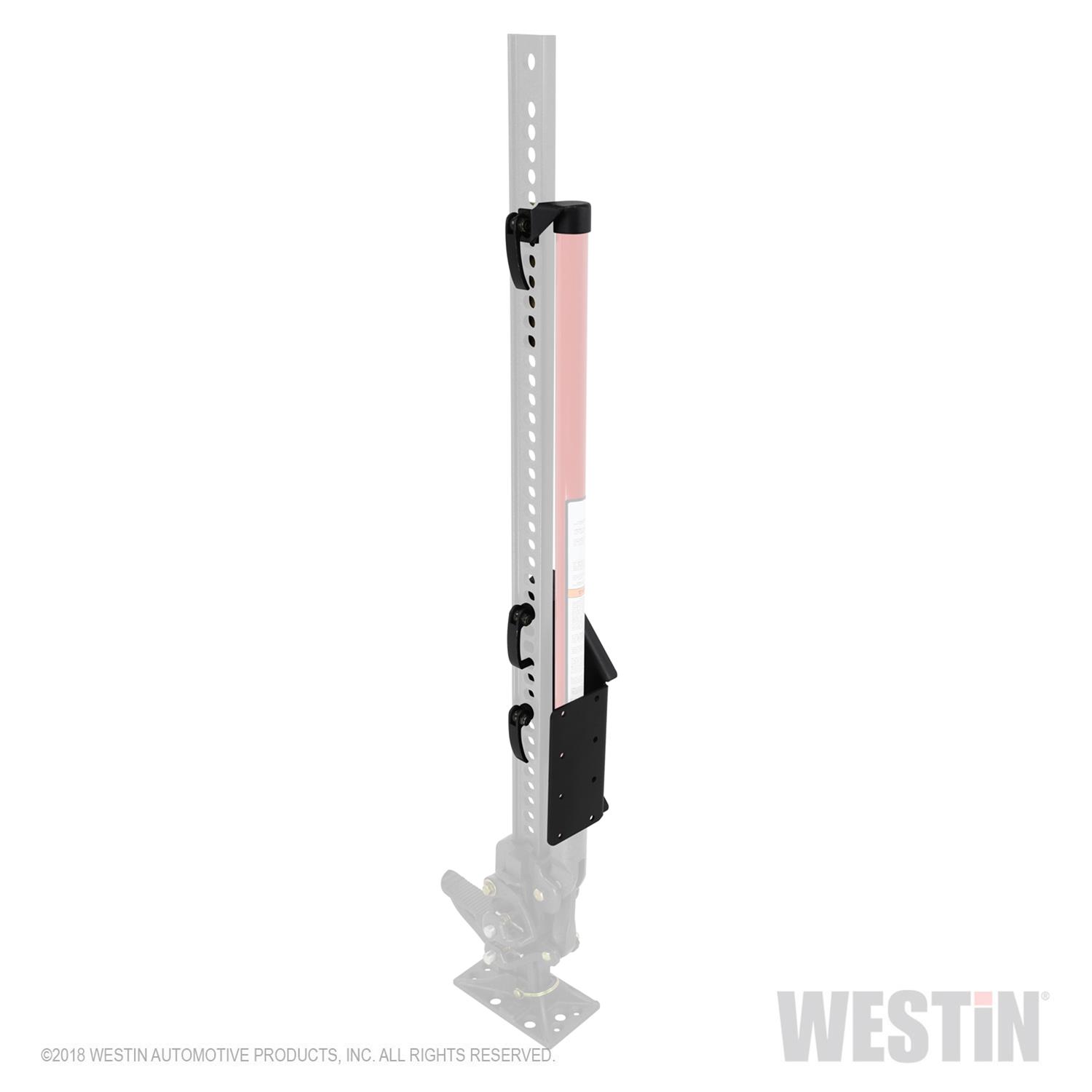 Westin 07-18 Jeep Wrangler JK WJ2 Off-Road Jack Mount - Textured Black thumbnail 6