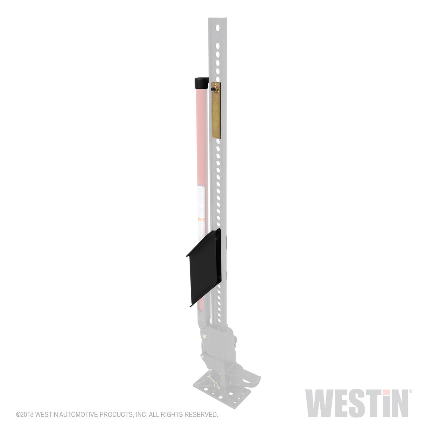 Westin 07-18 Jeep Wrangler JK WJ2 Off-Road Jack Mount - Textured Black thumbnail 8