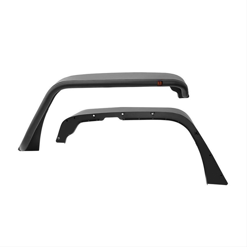 Westin/Snyper 07-17 Jeep Wrangler Tube Fenders - Front - Textured Black thumbnail 9