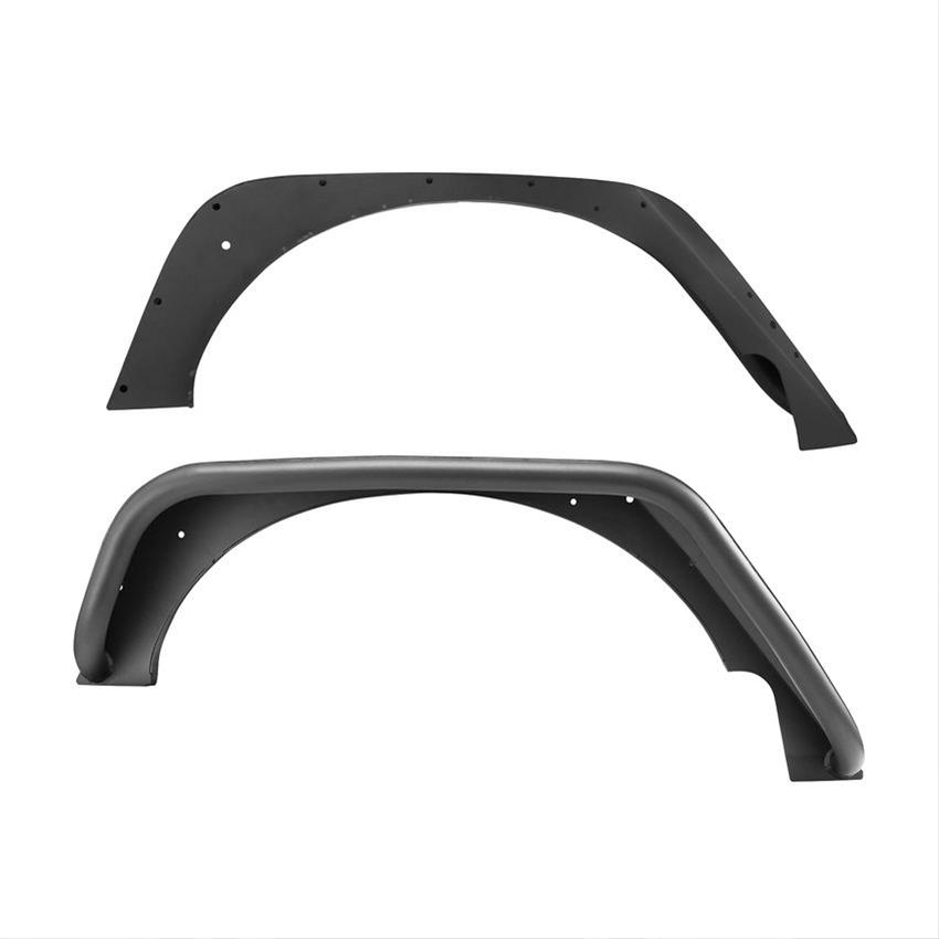 Westin/Snyper 07-17 Jeep Wrangler Tube Fenders - Rear - Textured Black thumbnail 3