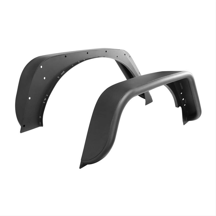 Westin/Snyper 07-17 Jeep Wrangler Tube Fenders - Rear - Textured Black thumbnail 4