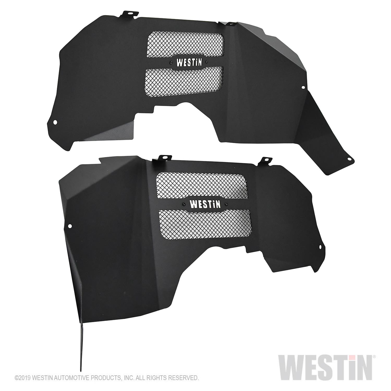 Westin 18-20 Jeep Wrangler JL Inner Fenders - Front - Textured Black thumbnail 5