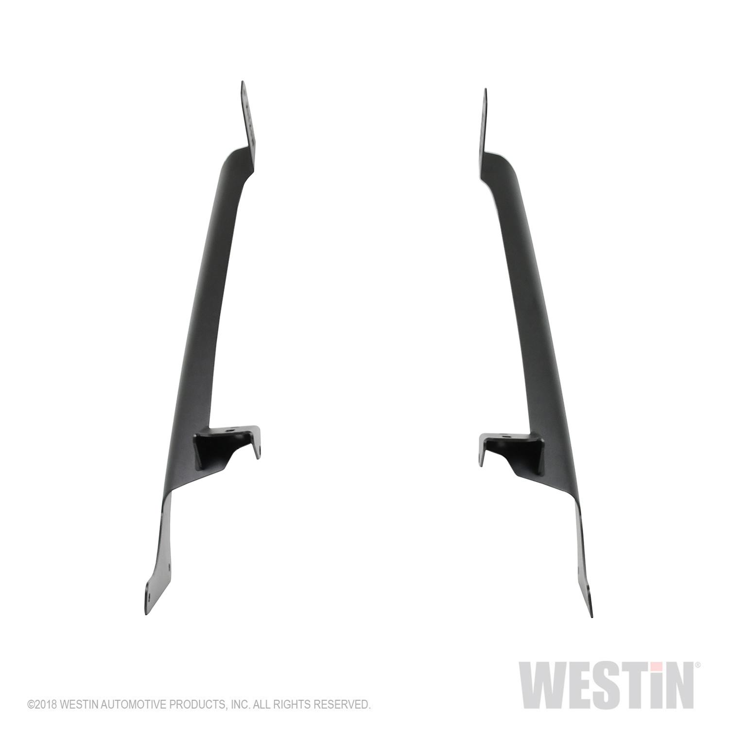 Westin 18-19 Jeep Wrangler Pillar LED Light Mount - Textured Black thumbnail 9